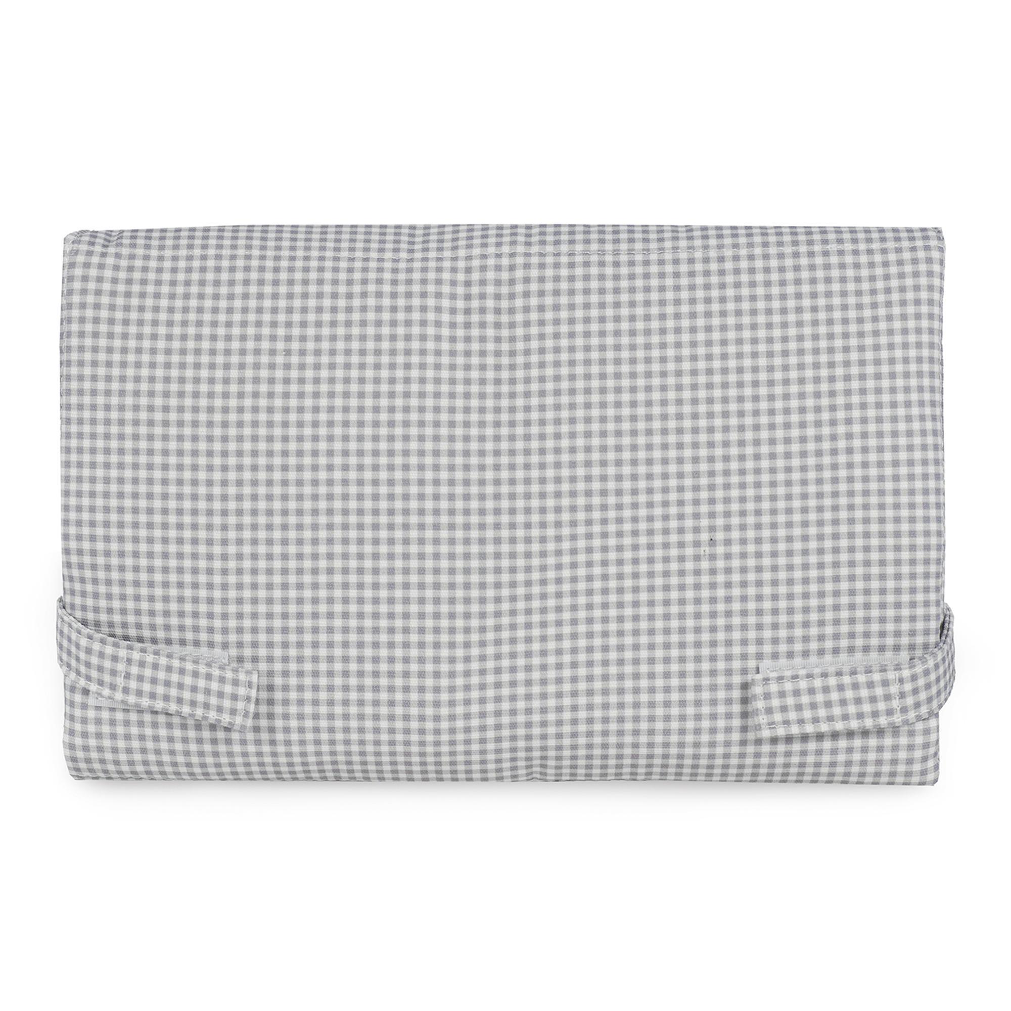 Muda-fraldas Little Bloom Vichy Cinzento Cinzento-claro-3