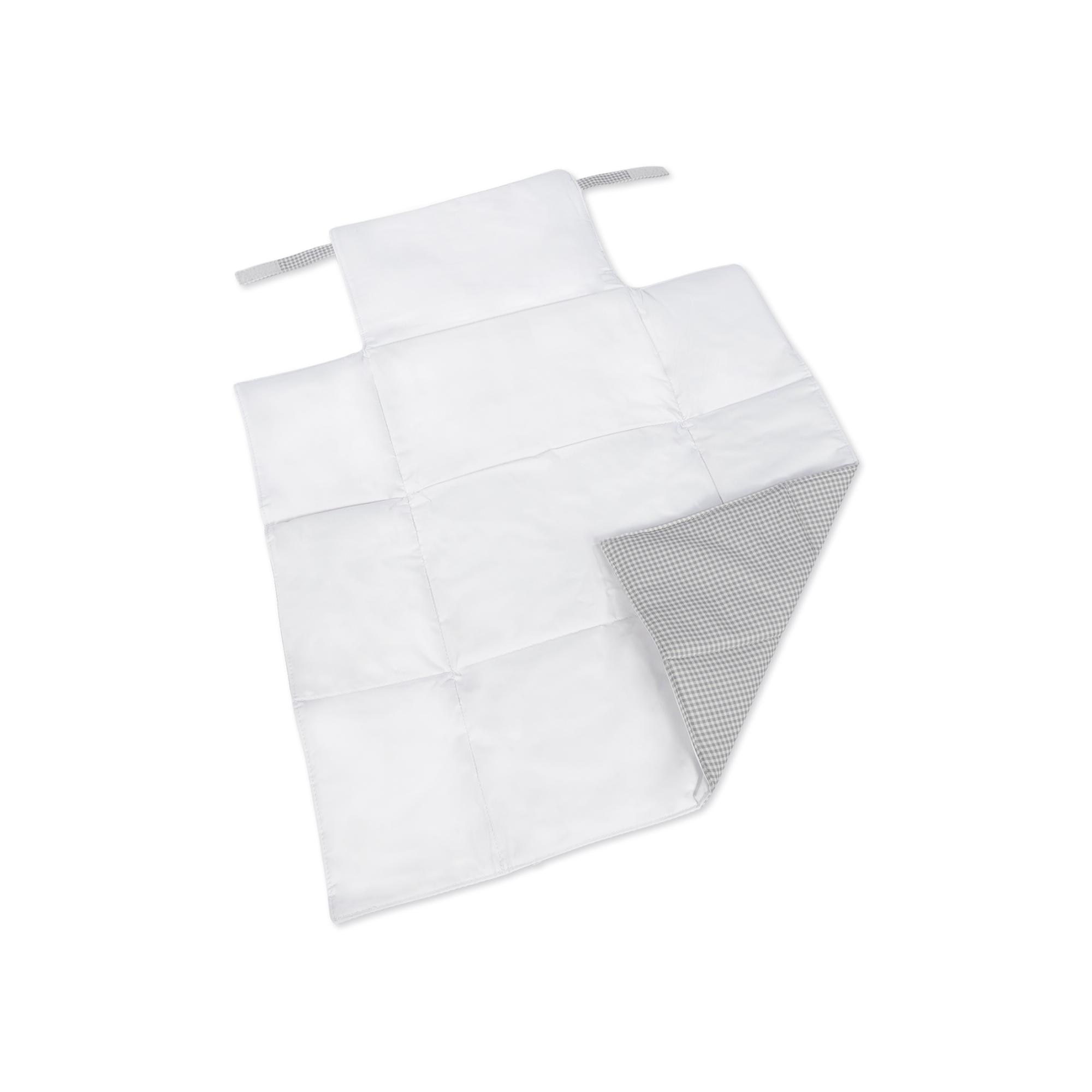 Muda-fraldas Little Bloom Vichy Cinzento Cinzento-claro-5