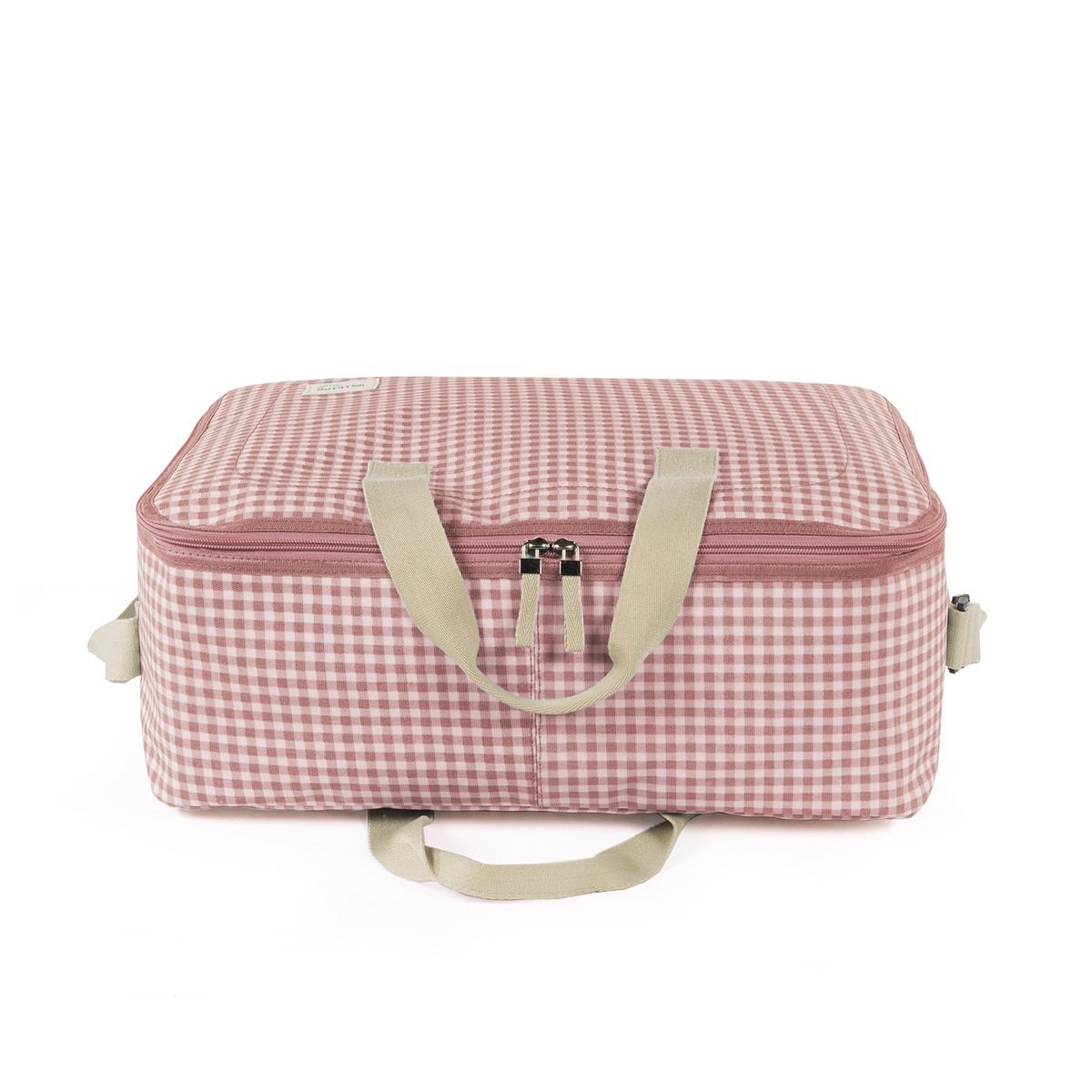 Bolso Maternidad Walking Mum I love Vichy - Rosa Rosa-4