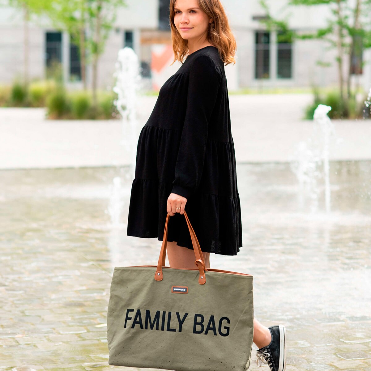 Imagen 7 de Bolso Childhome Family Bag - Verde Musgo Verde Musgo