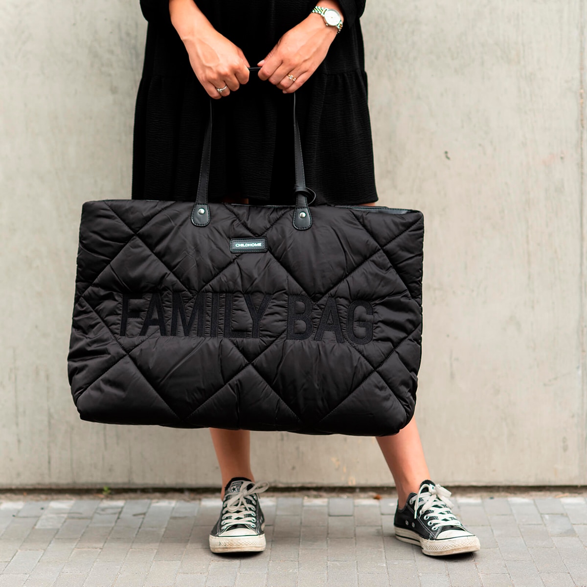 Mala Family Bag Preto Ónix-7