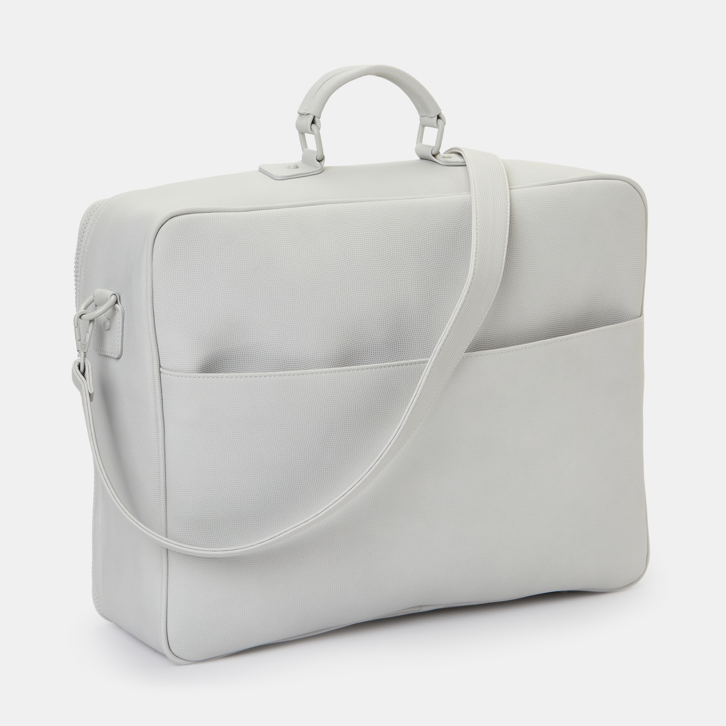 Bolso Maternidad Cotton Juice Baby Home Polipiel - Gris Gris-2