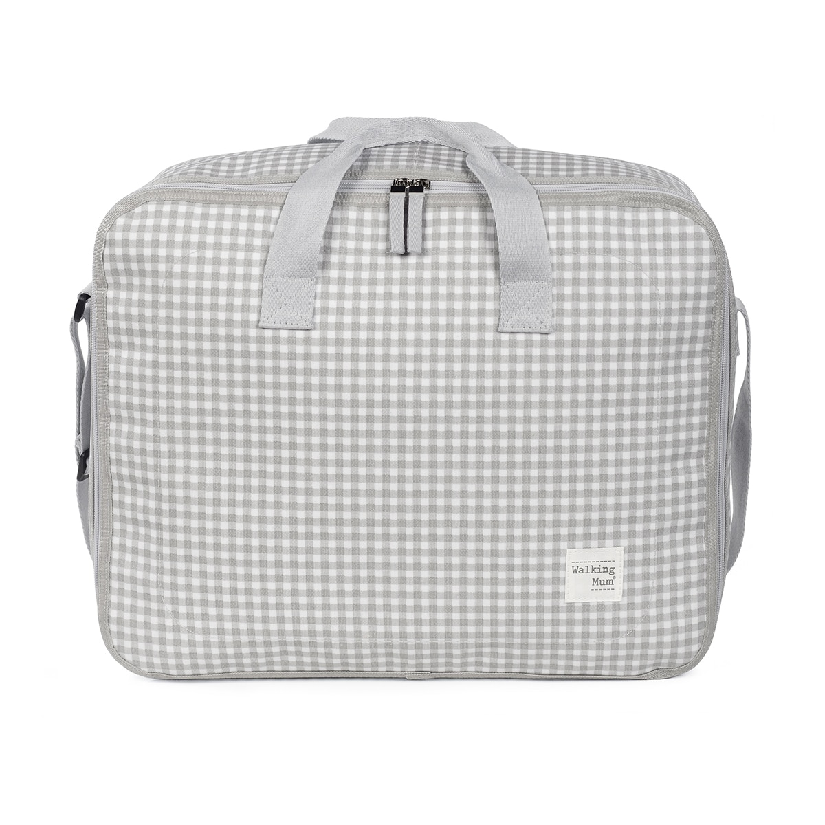 Mala de Maternidade I Love Vichy Cinzento-1