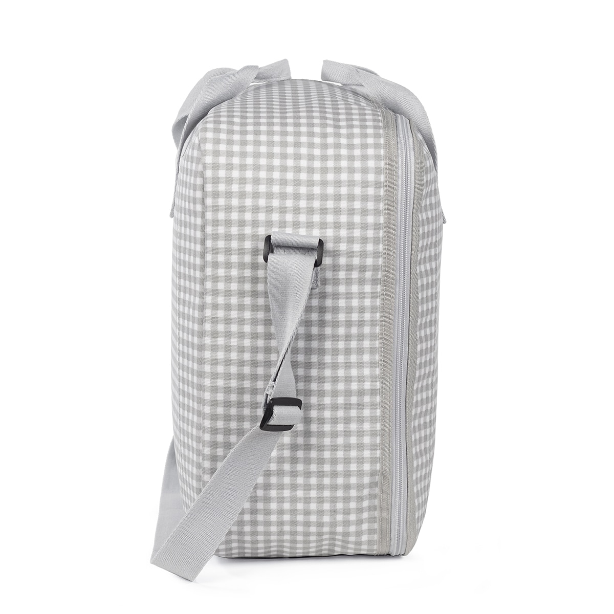 Mala de Maternidade I Love Vichy Cinzento-3