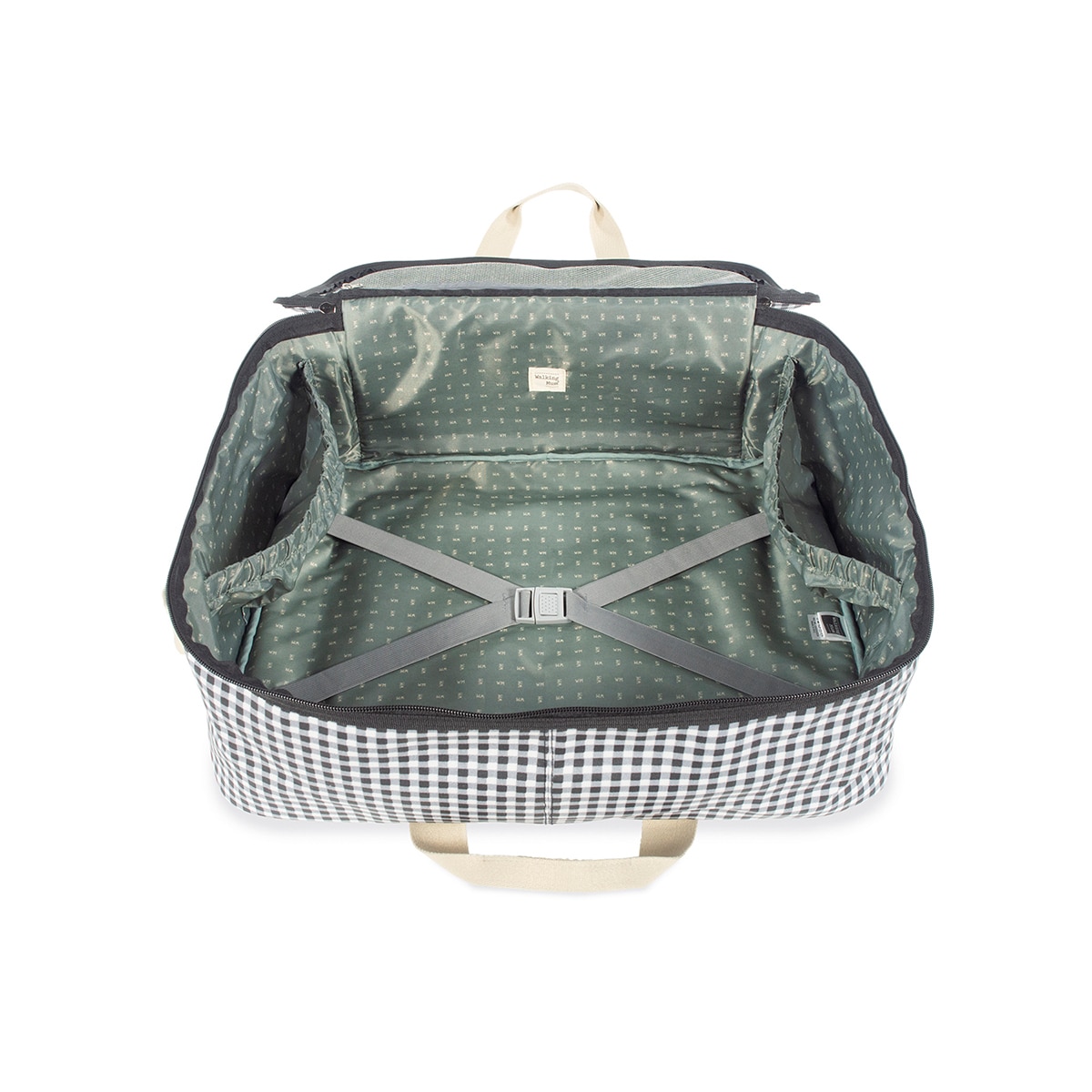 Mala I Love Vichy Preto-6