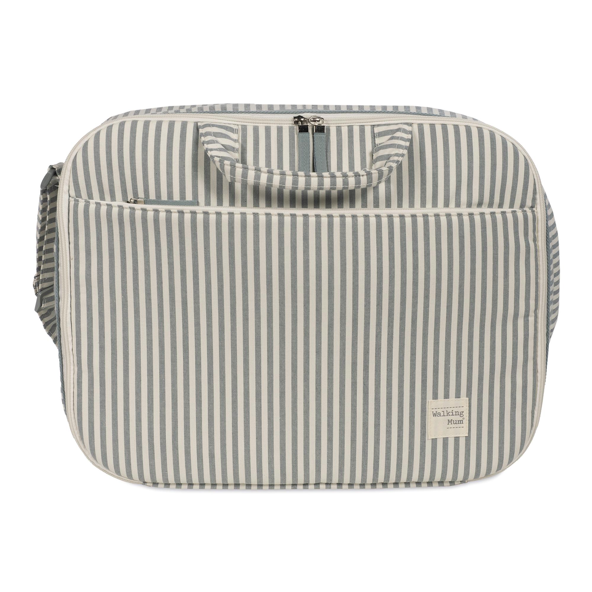 Imagem 0 de Mala Praliné Riscas Matcha