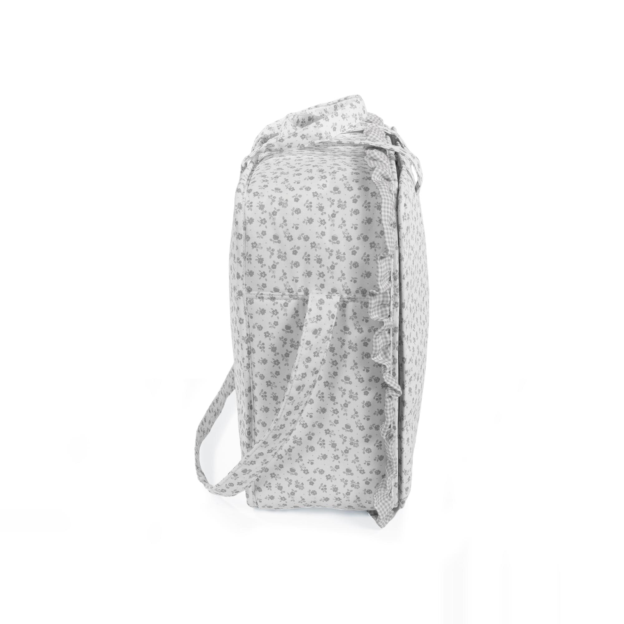 Mala Little Bloom Flor Cinzento Cinzento-claro-3