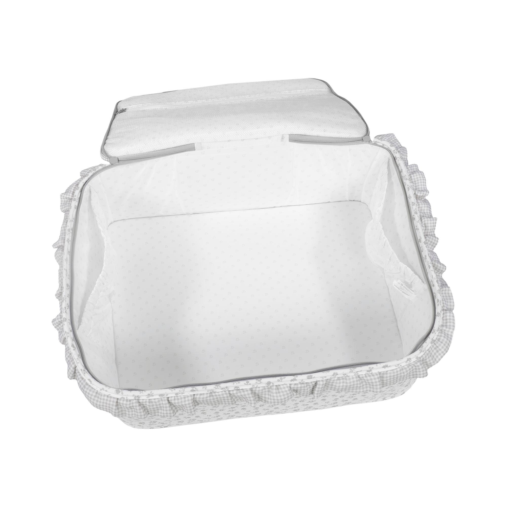 Mala Little Bloom Flor Cinzento Cinzento-claro-5