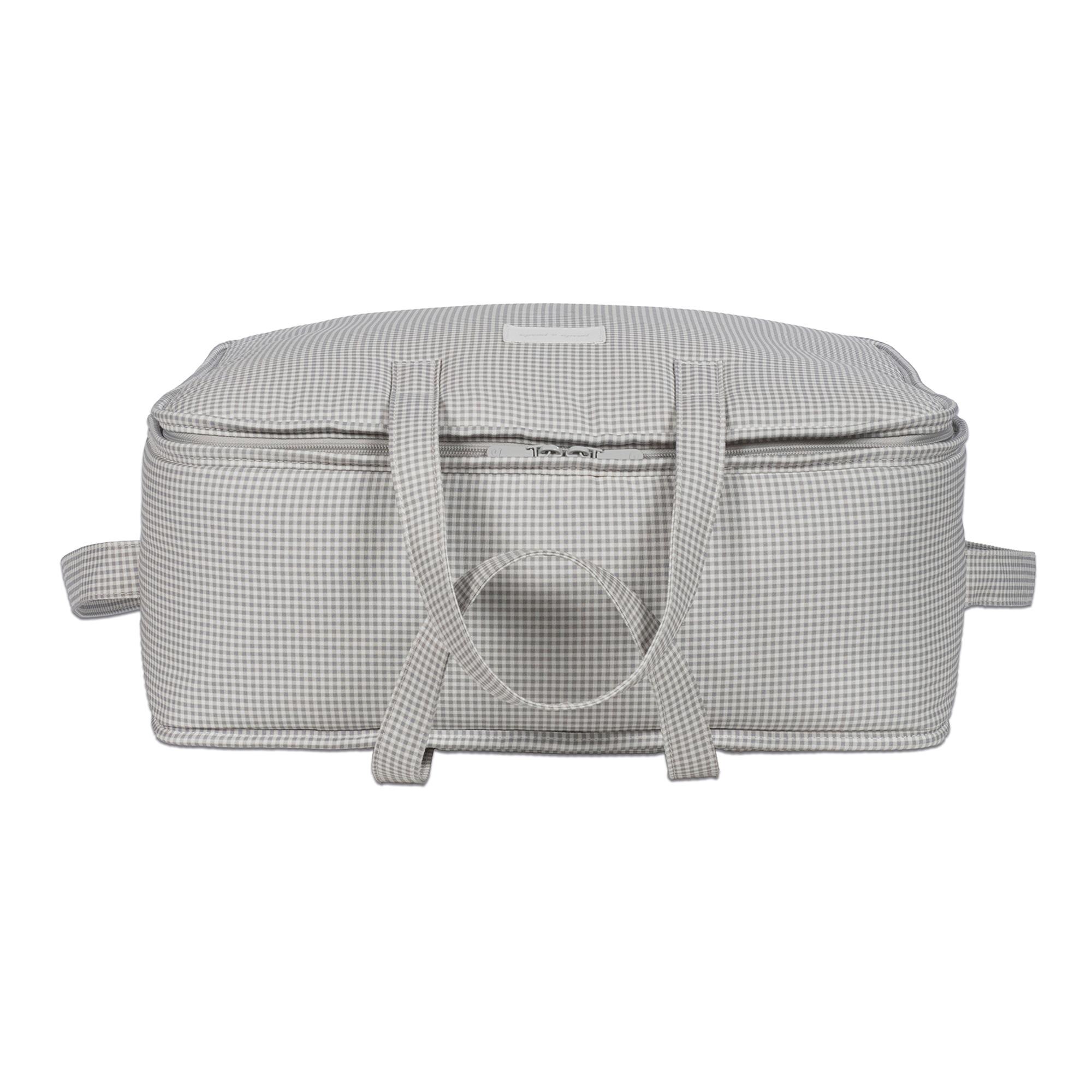 Mala Little Bloom Vichy Cinzento Cinzento-claro-5