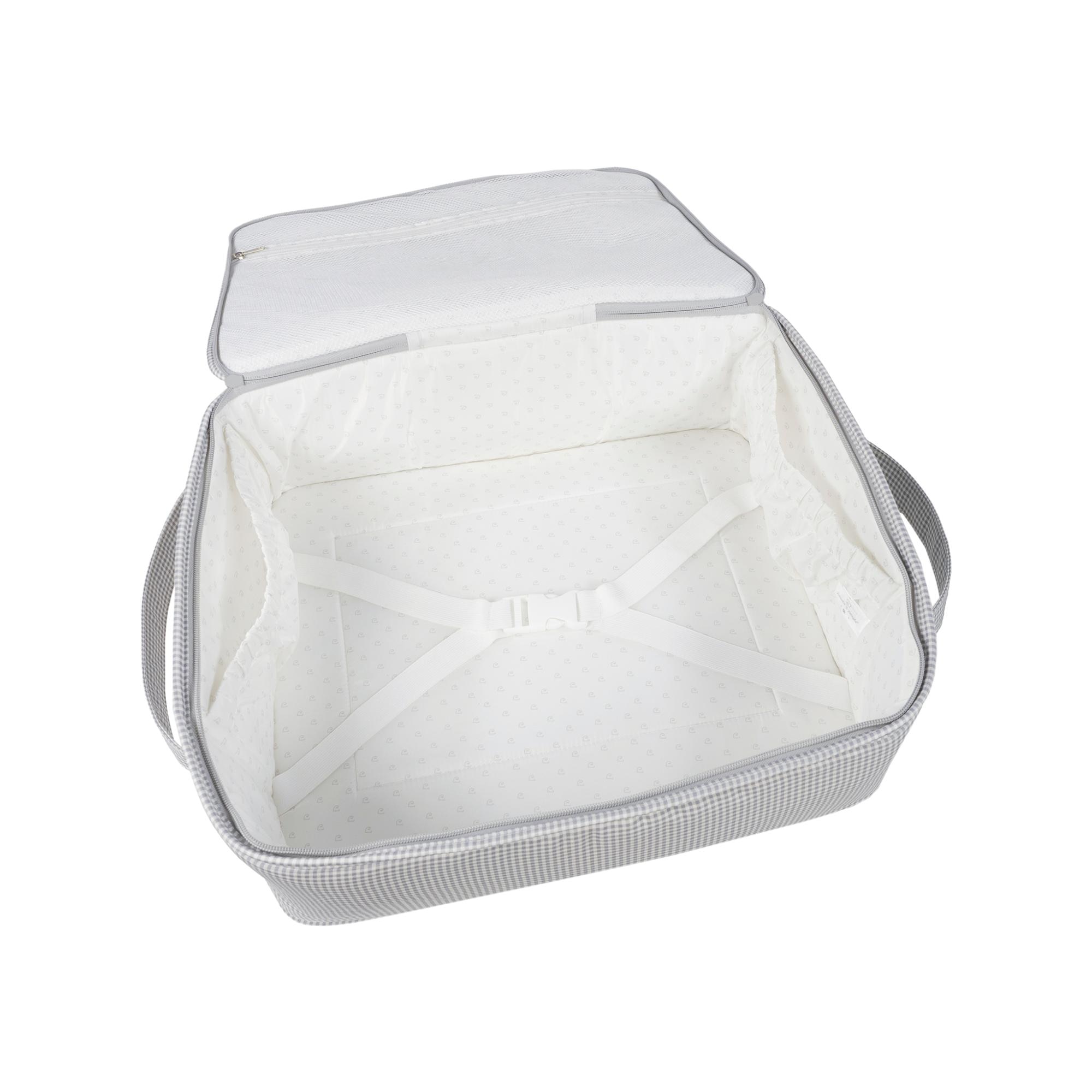 Mala Little Bloom Vichy Cinzento Cinzento-claro-6