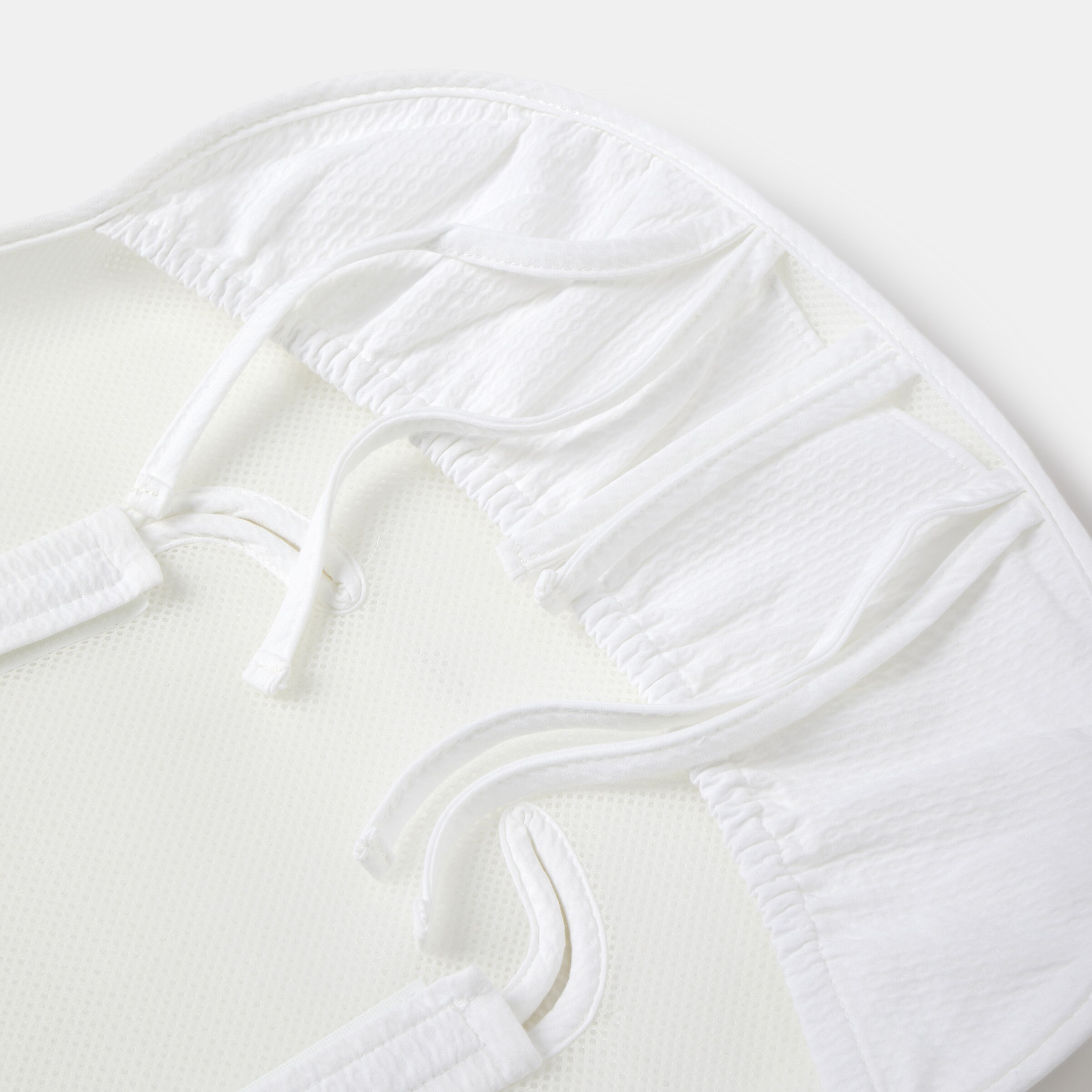 Funda Silla universal Cotton Juice Baby Home Clásico piqué - Blanco Blanco-4