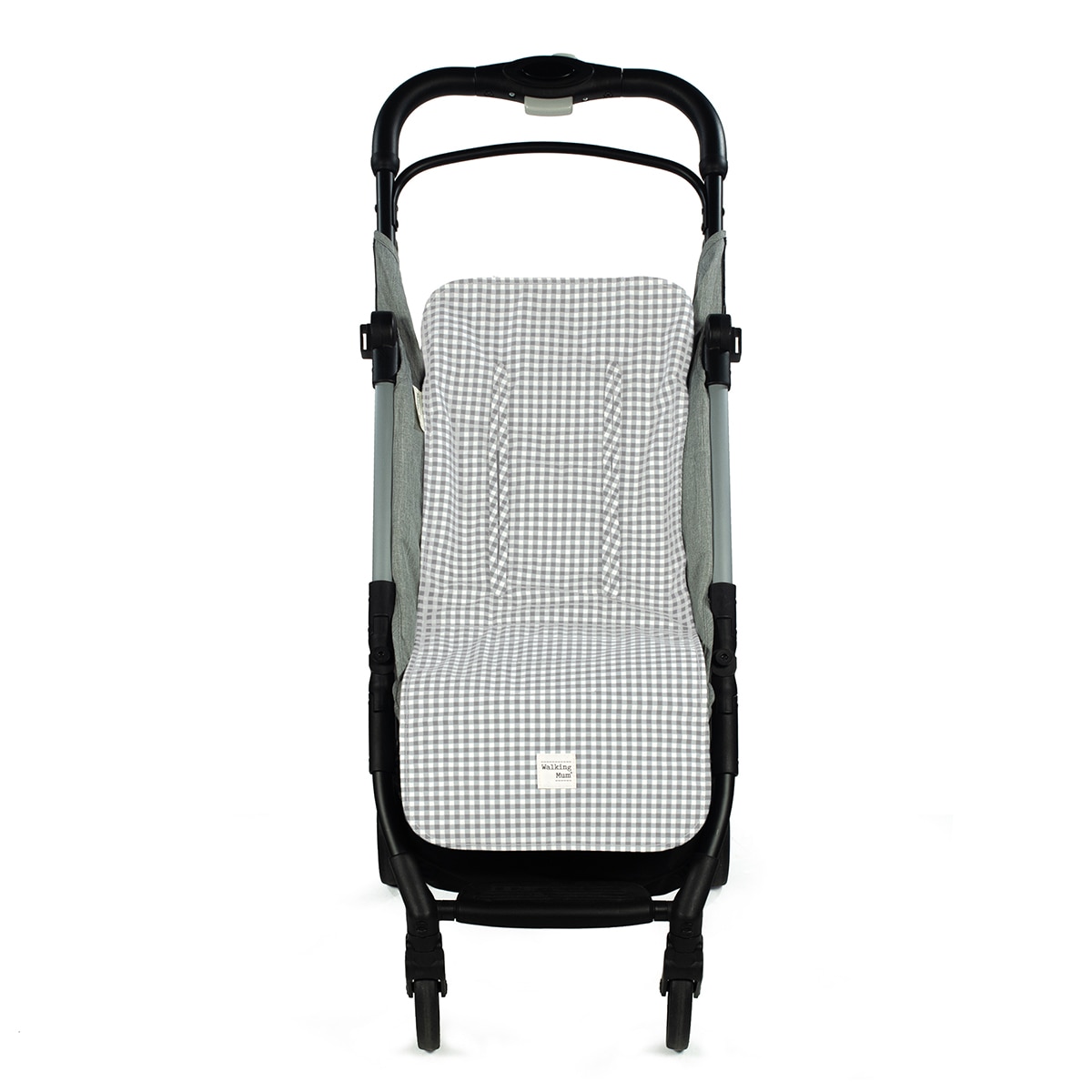 Imagen 1 de Colchoneta Silla universal Walking Mum I Love Vichy - Negro Gris