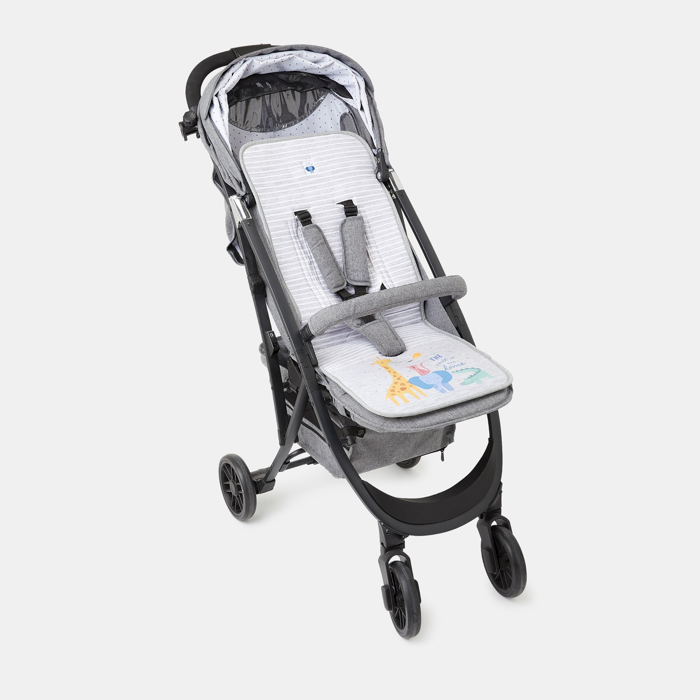 Colchoneta Silla universal Bbest Técnica Jungle cenefa - Multicolor Multicolor-1