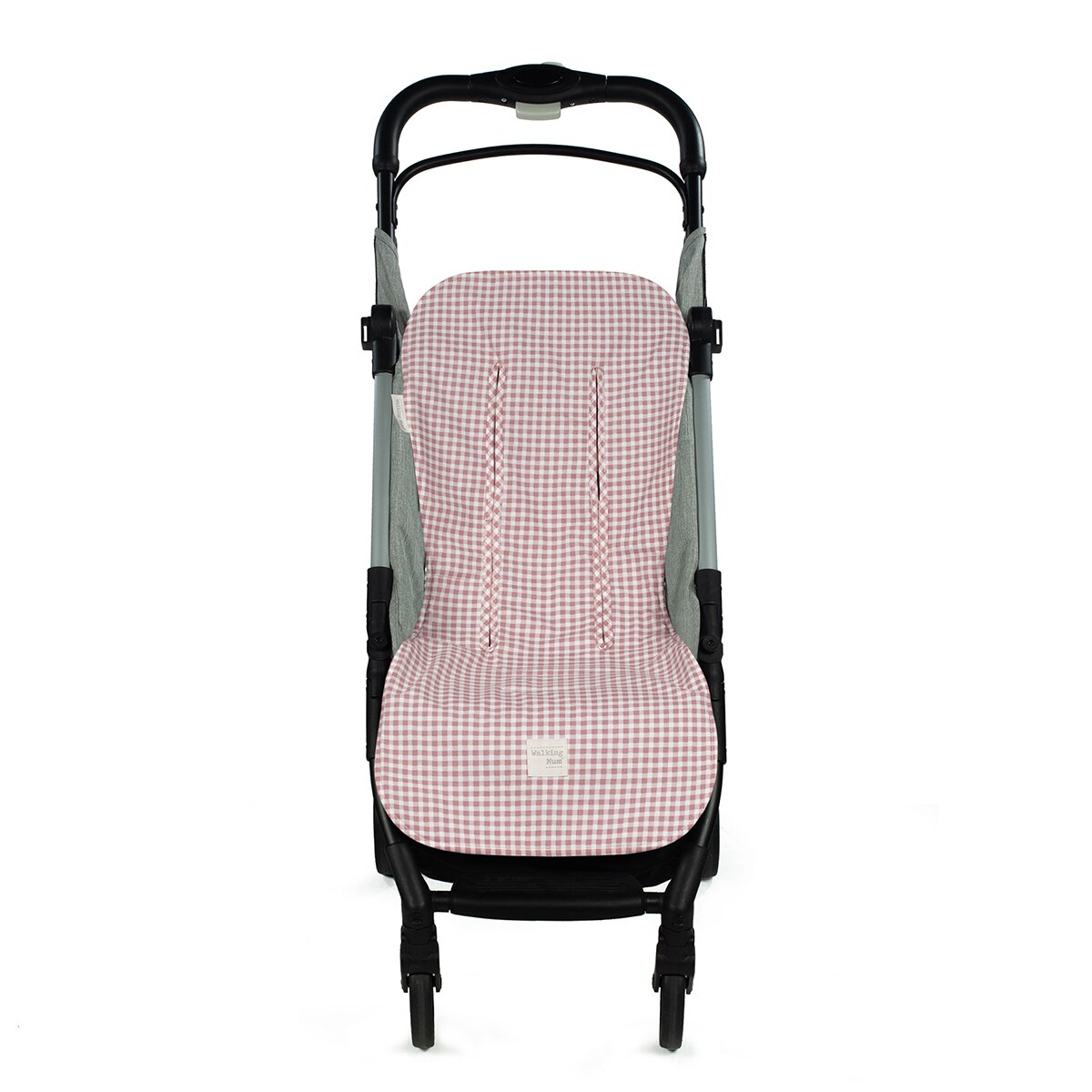 Colchoneta Silla universal Walking Mum I Love Vichy - Rosa Rosa-2