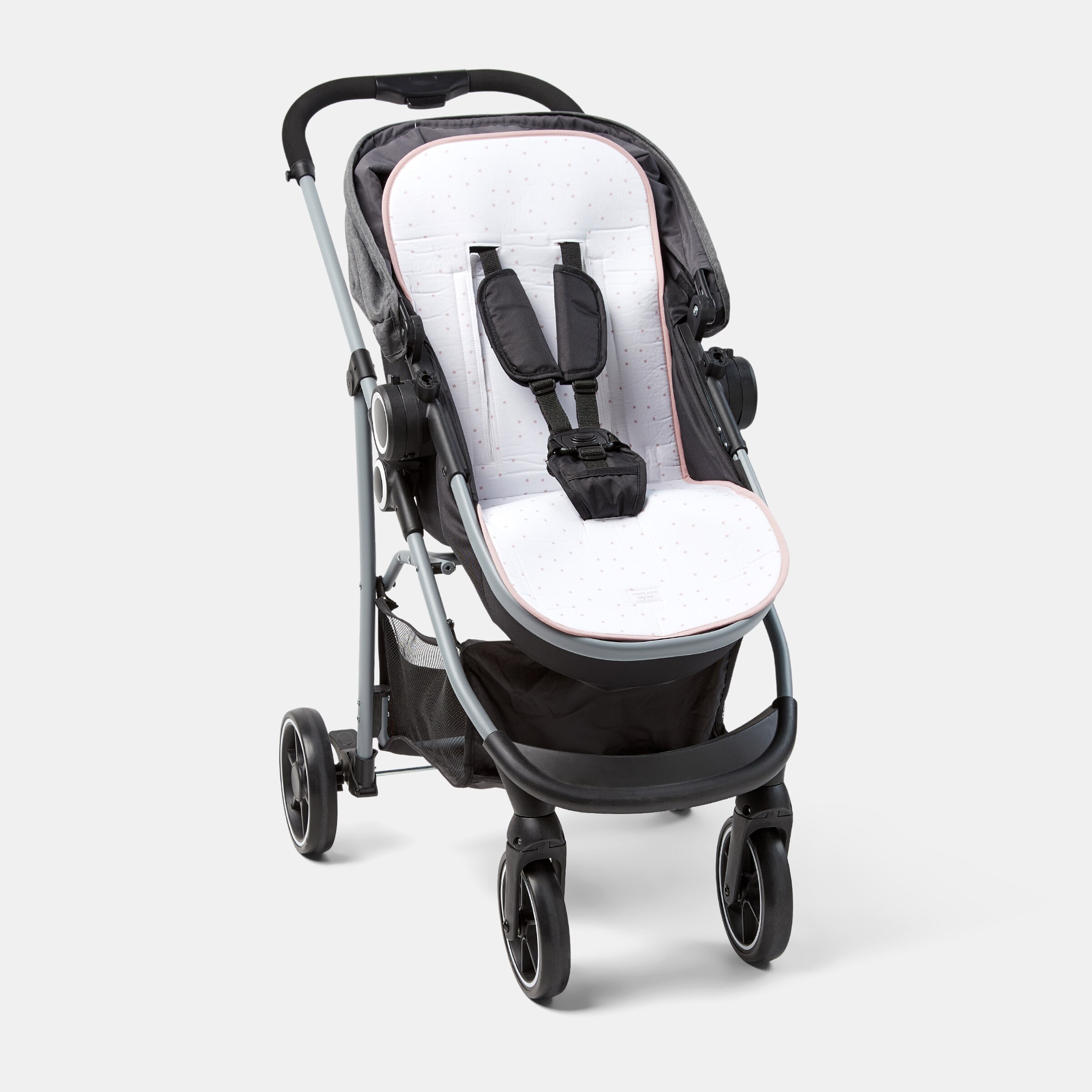 Colchoneta Silla universal Cotton Juice Baby Home técnica algodón - Rosa claro Rosa claro-1