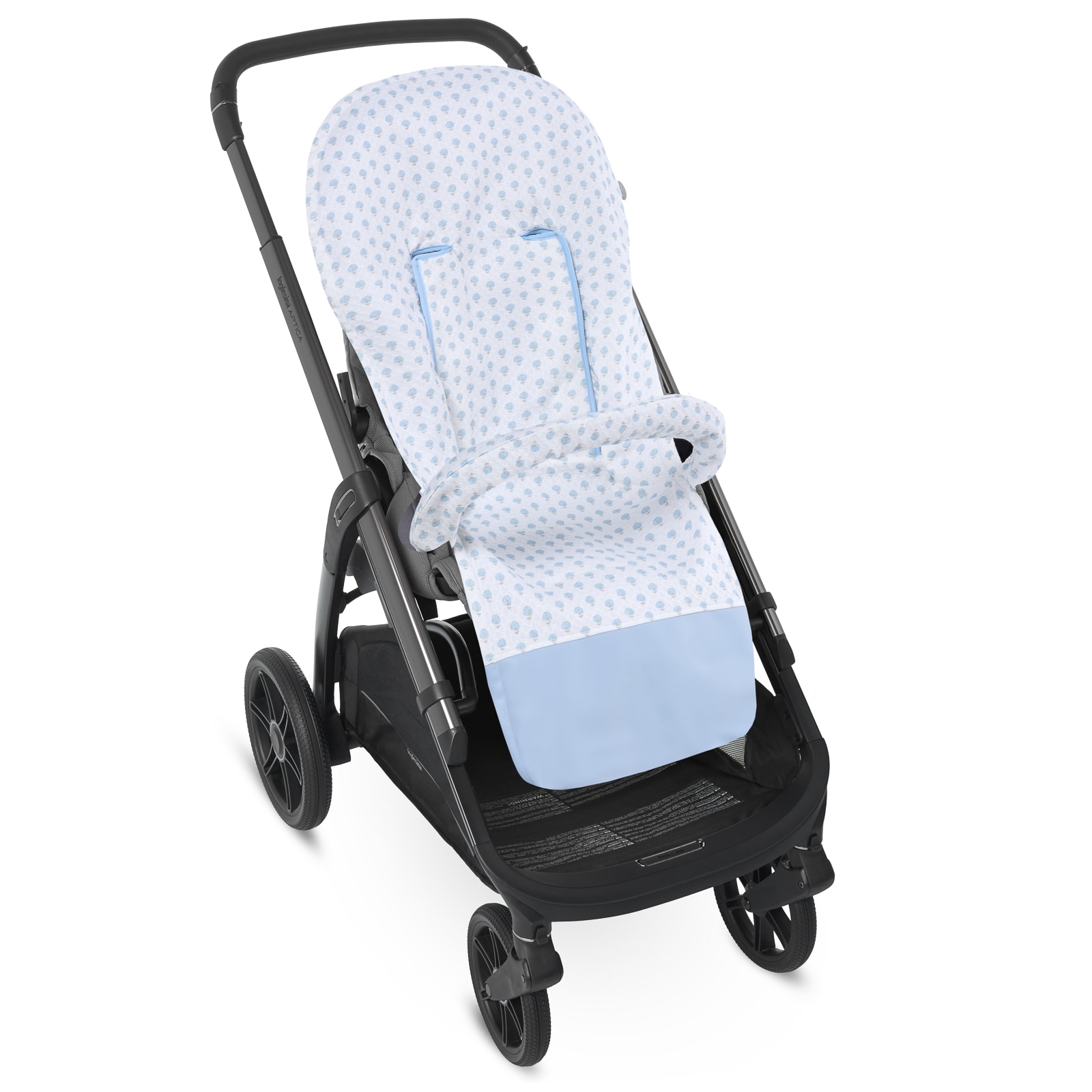 Imagen 0 de COLCHONETA SILLA PAZ RODRIGUEZ UNIVERSAL "PRAVIA" Azul Cielo