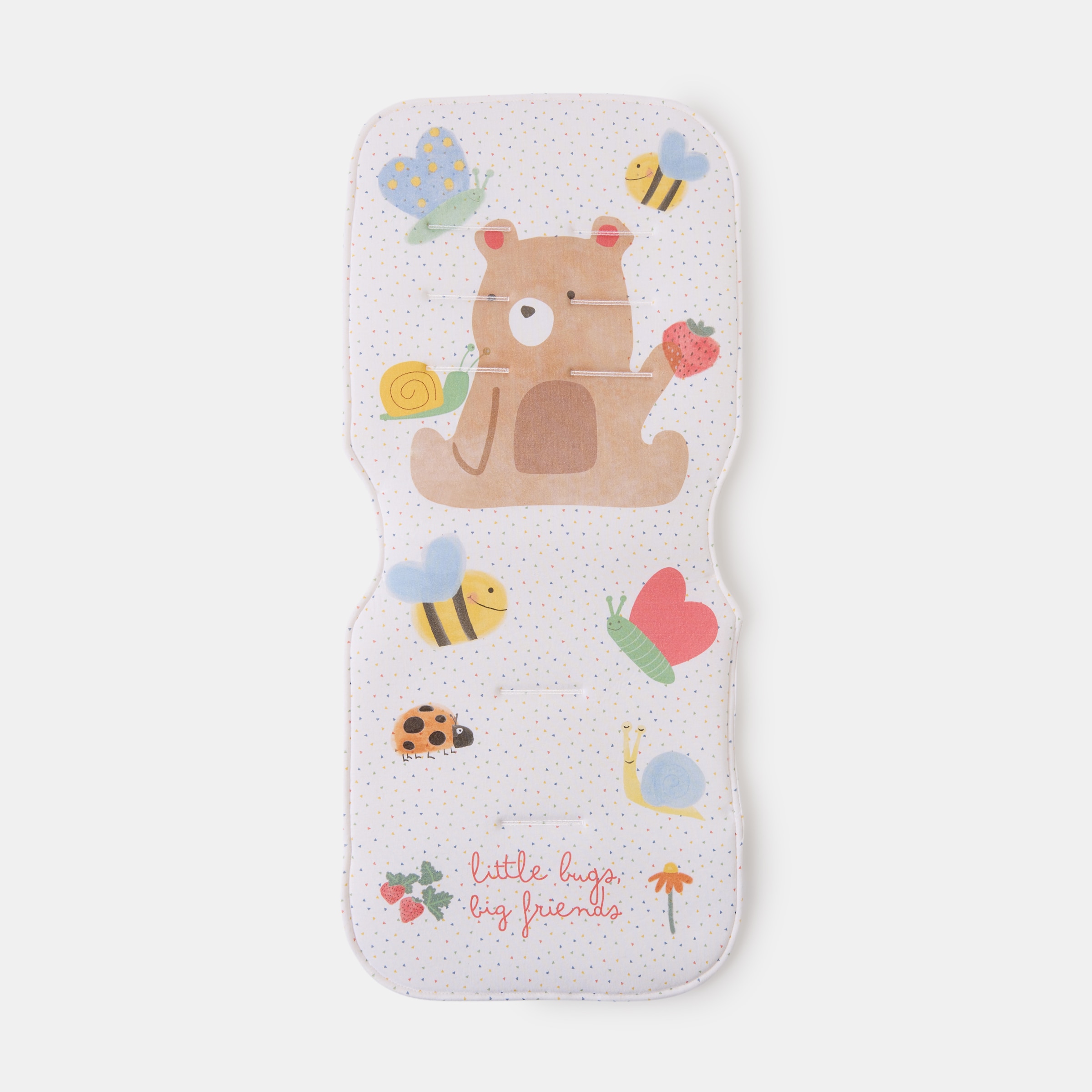 Colchão para Cadeira Universal Técnica Little Bugs Multicolor-2