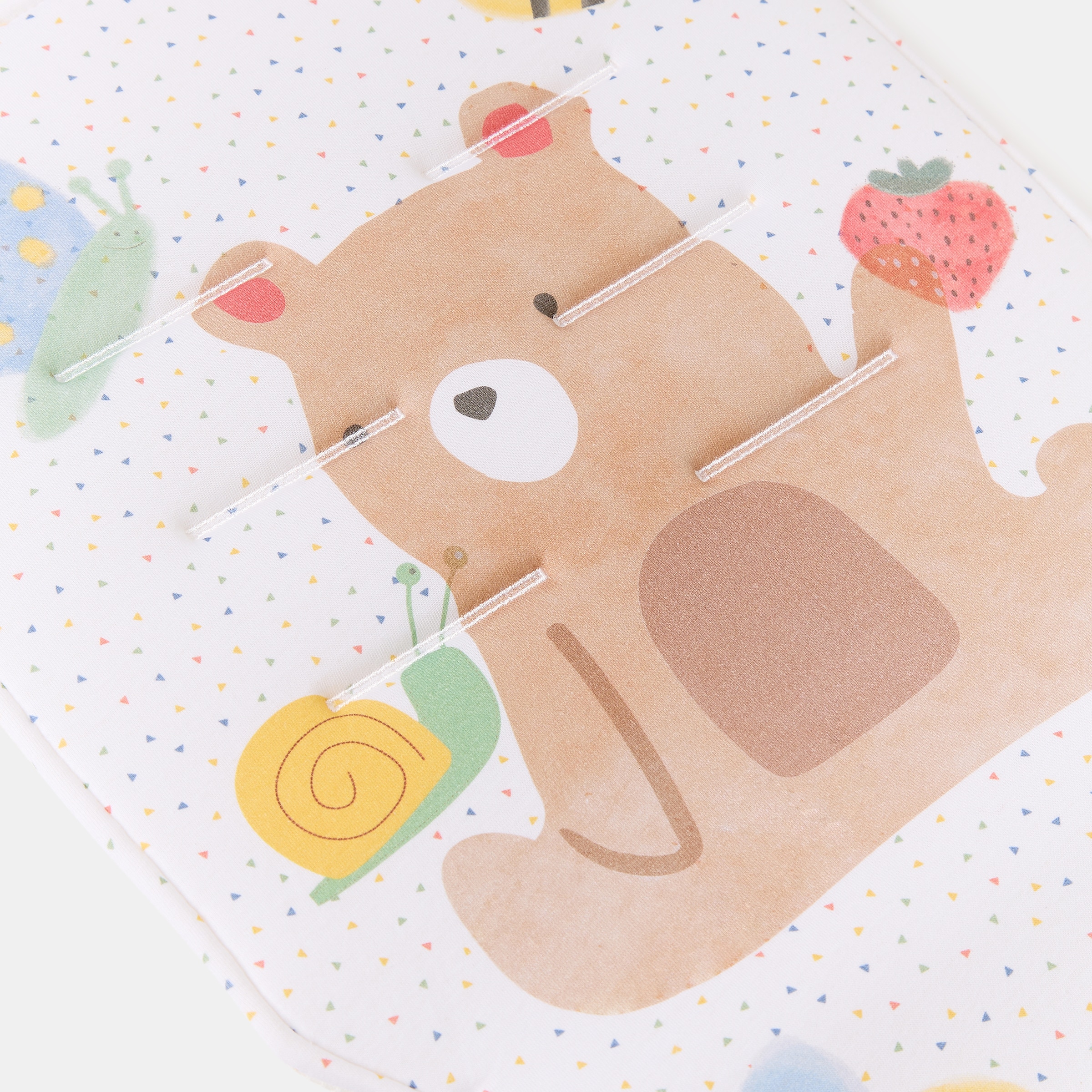 Colchão para Cadeira Universal Técnica Little Bugs Multicolor-3