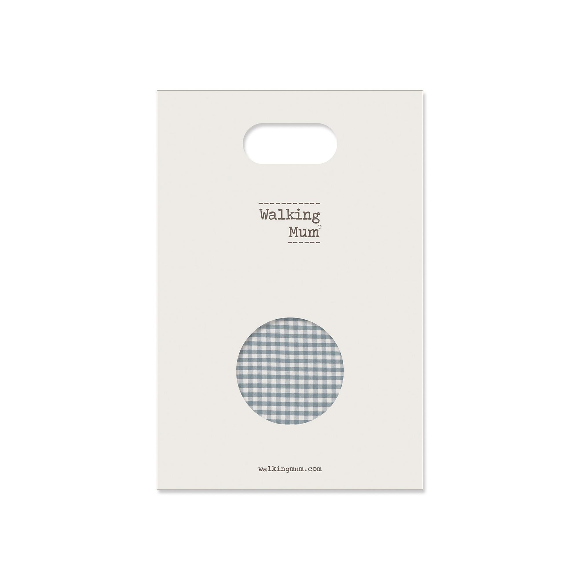 Colchoneta Auto Praliné Vichy Matcha - Verde Verde-4