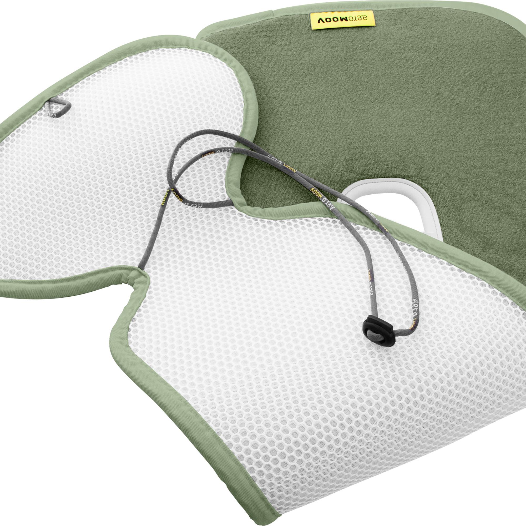 Colchoneta silla auto 3D Airlayer Aeromoov Grupo 1 - Verde militar Verde militar-2