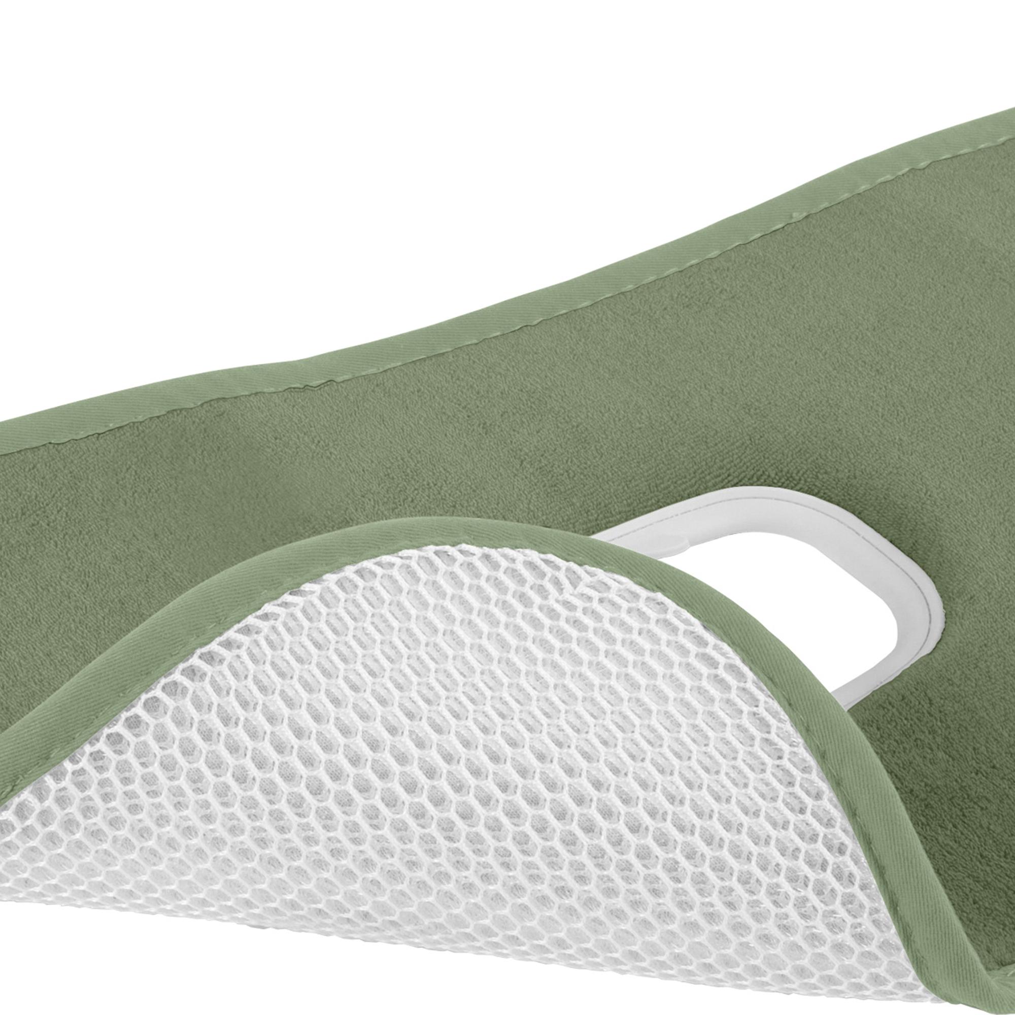 Colchoneta silla auto 3D Airlayer Aeromoov Grupo 1 - Verde militar Verde militar-3