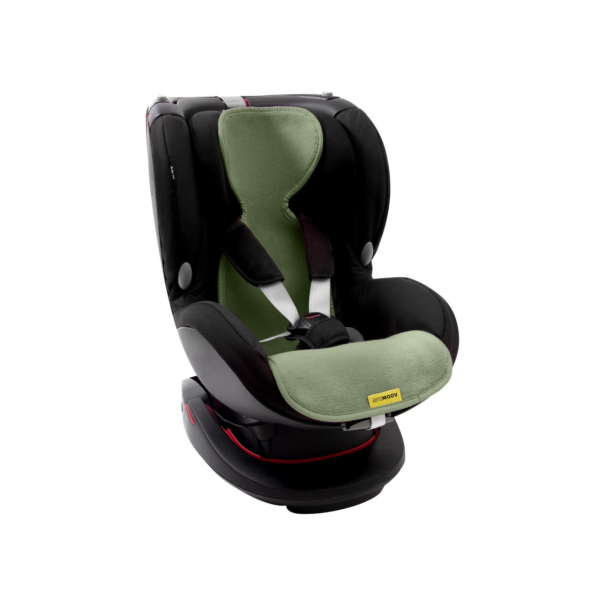 Colchoneta silla auto 3D Airlayer Aeromoov Grupo 1 - Verde militar Verde militar-4