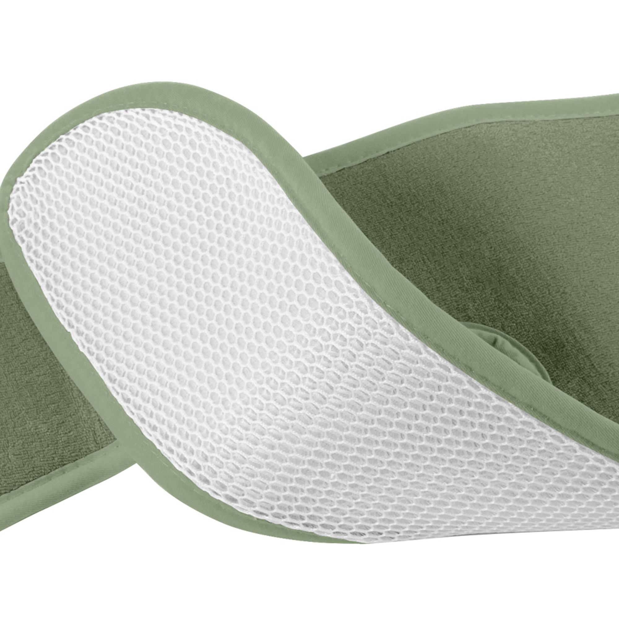 Colchoneta silla auto 3D Airlayer Aeromoov Grupo 2/3 arnés - Verde militar Verde militar-2