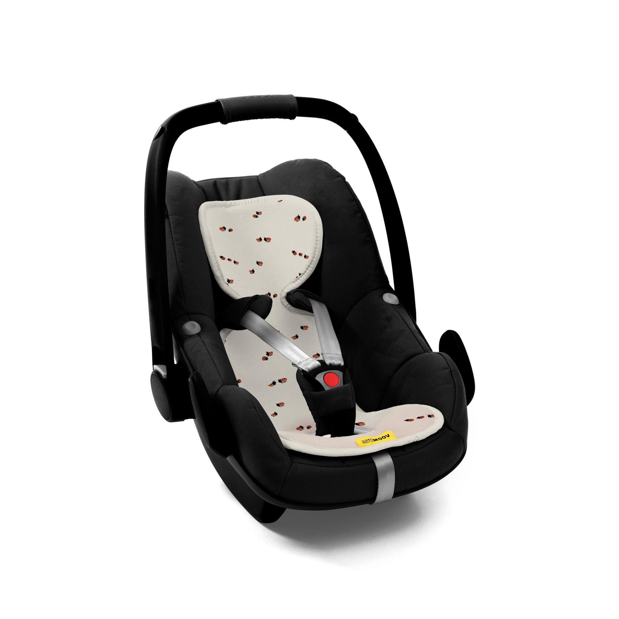 Colchoneta silla auto 3D Airlayer Aeromoov Edición Limitada 26 Grupo 0 - Beige Beige-4