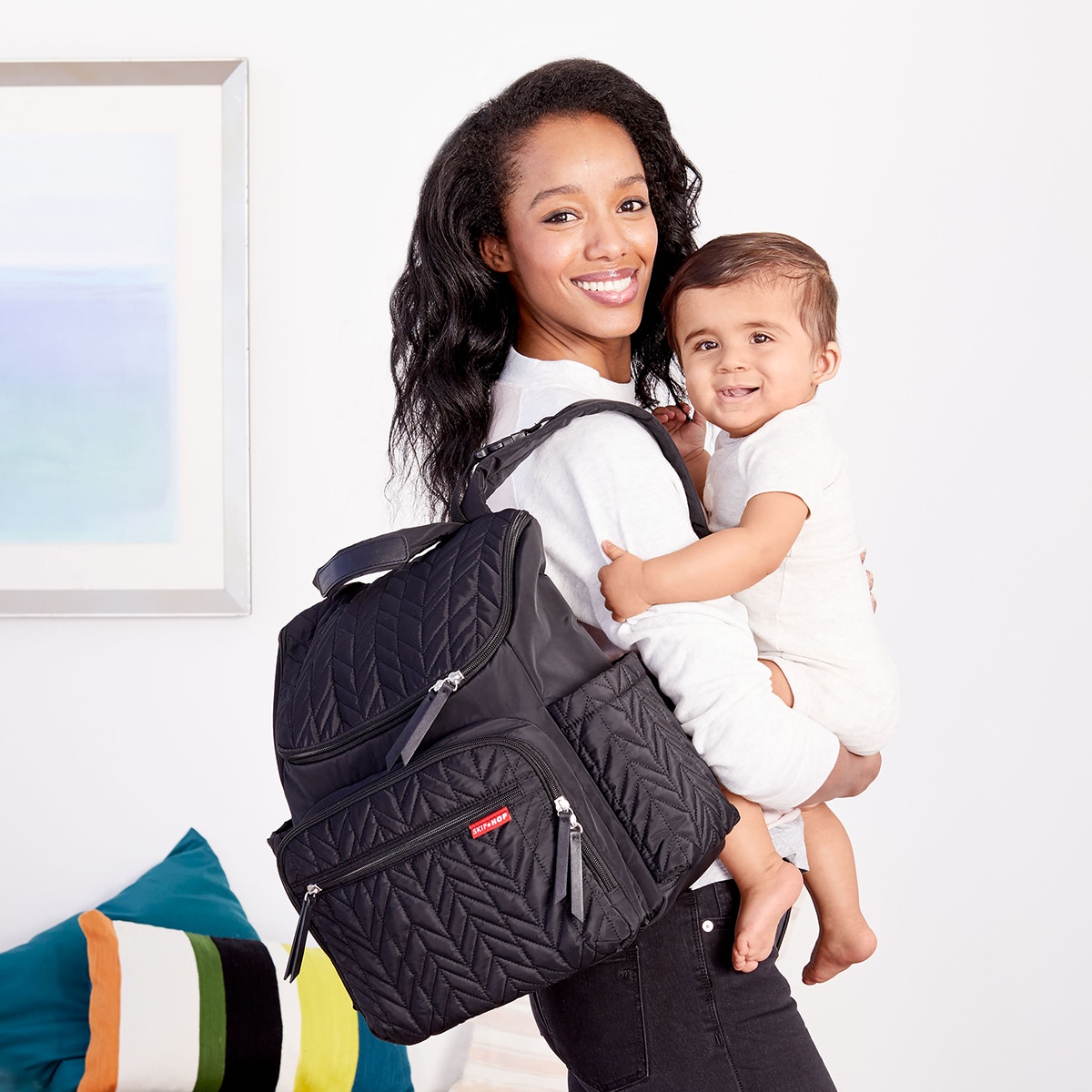 Mochila Skip Hop Pack and Go Preto-2