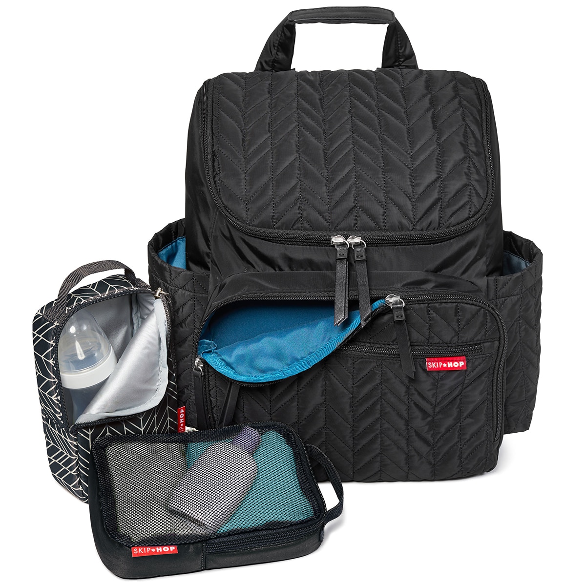 Mochila Skip Hop Pack and Go Preto-4