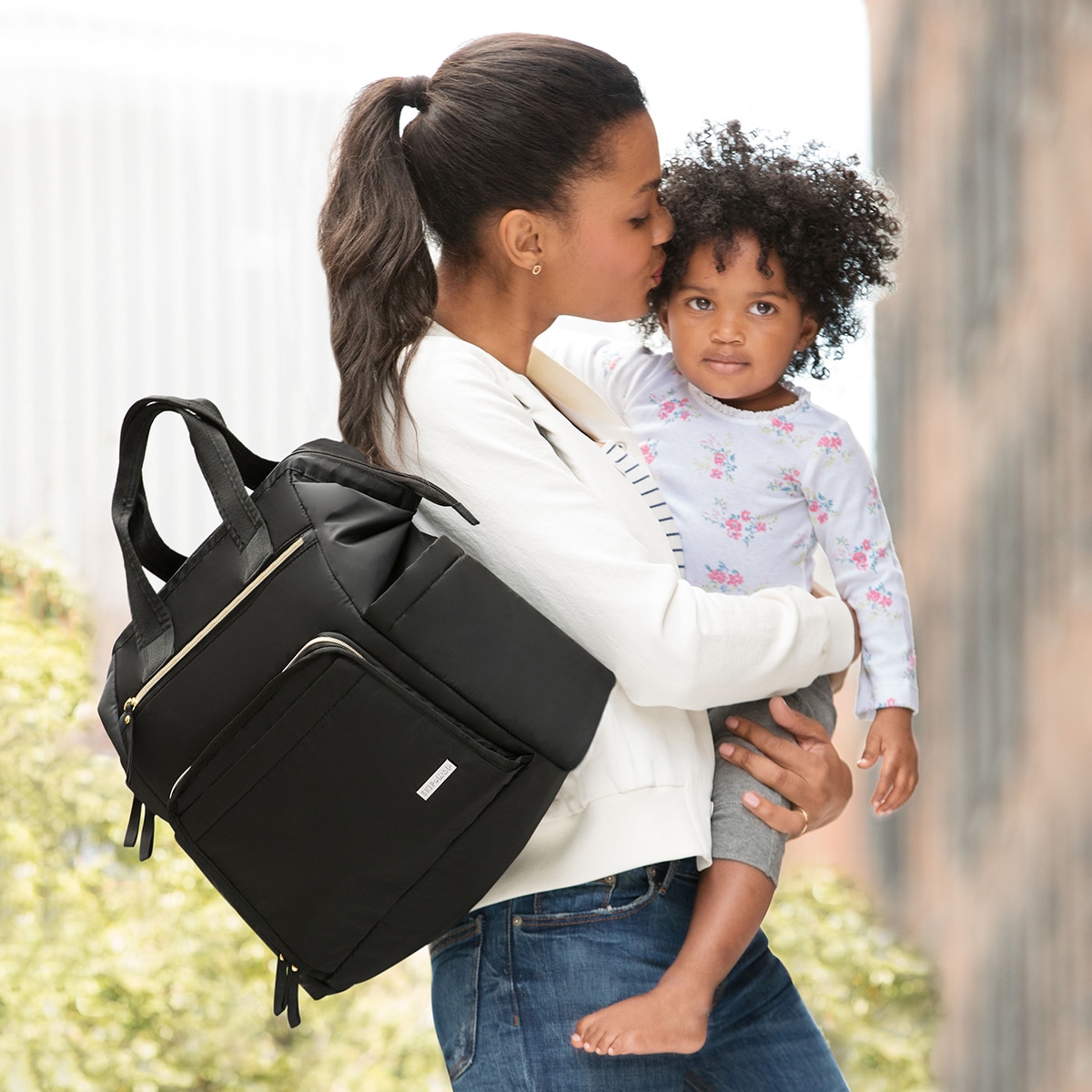 Mochila Skip Hop com trocador Preto-5
