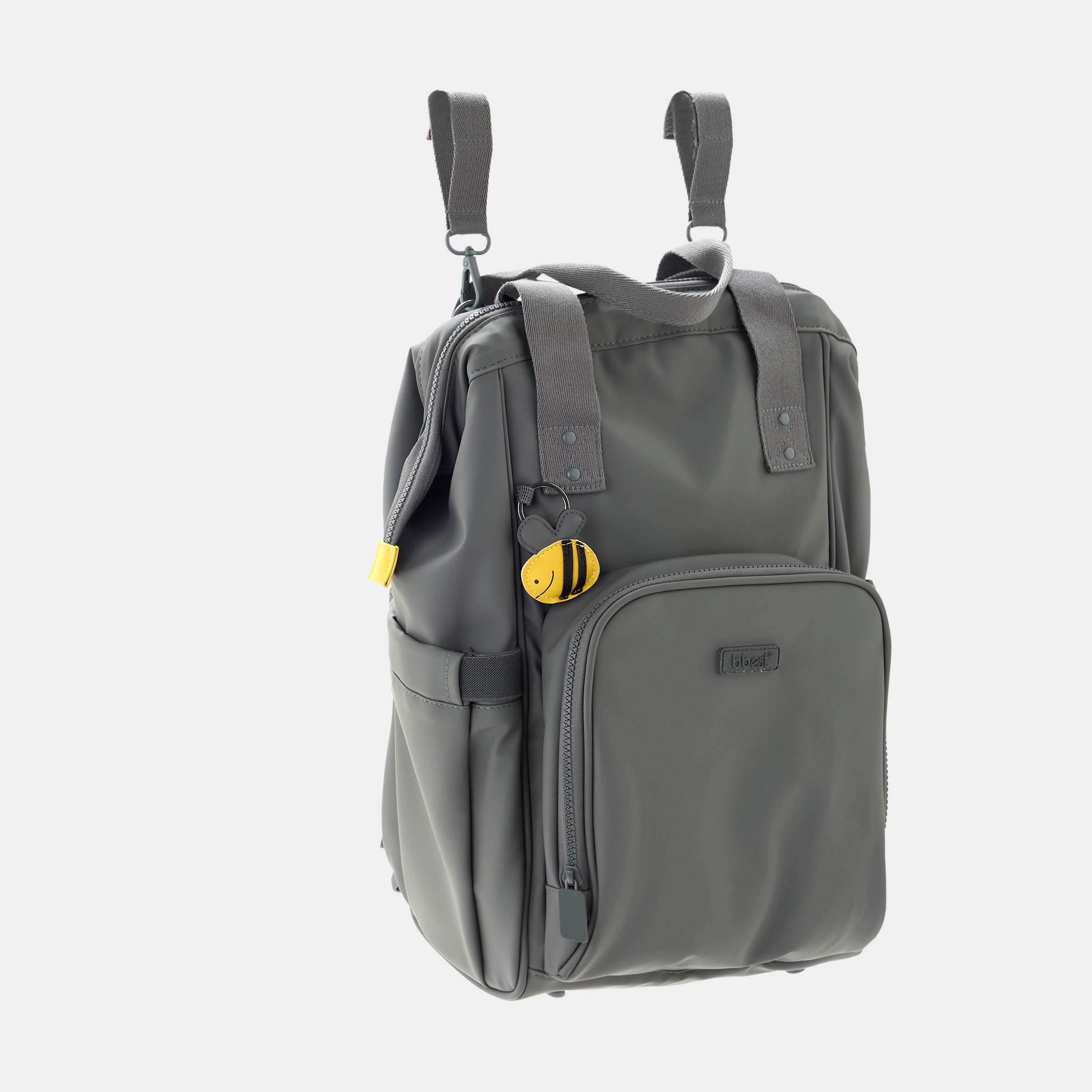 Mochila Nómada Engomada Cinzento-5