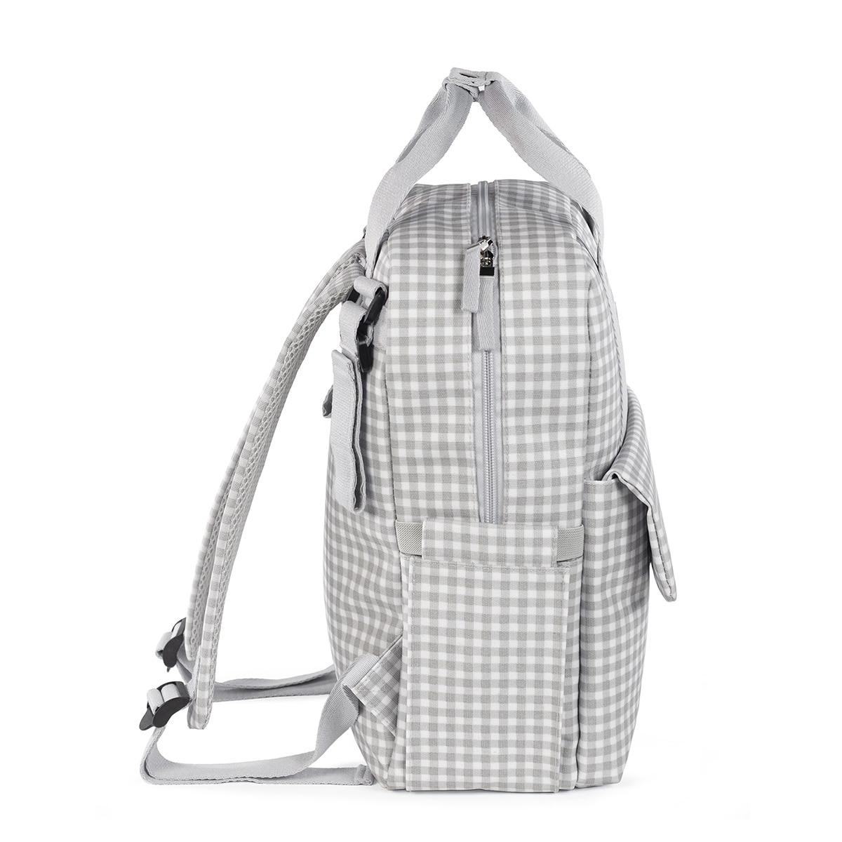 Mochila I Love Vichy Cinzento-3