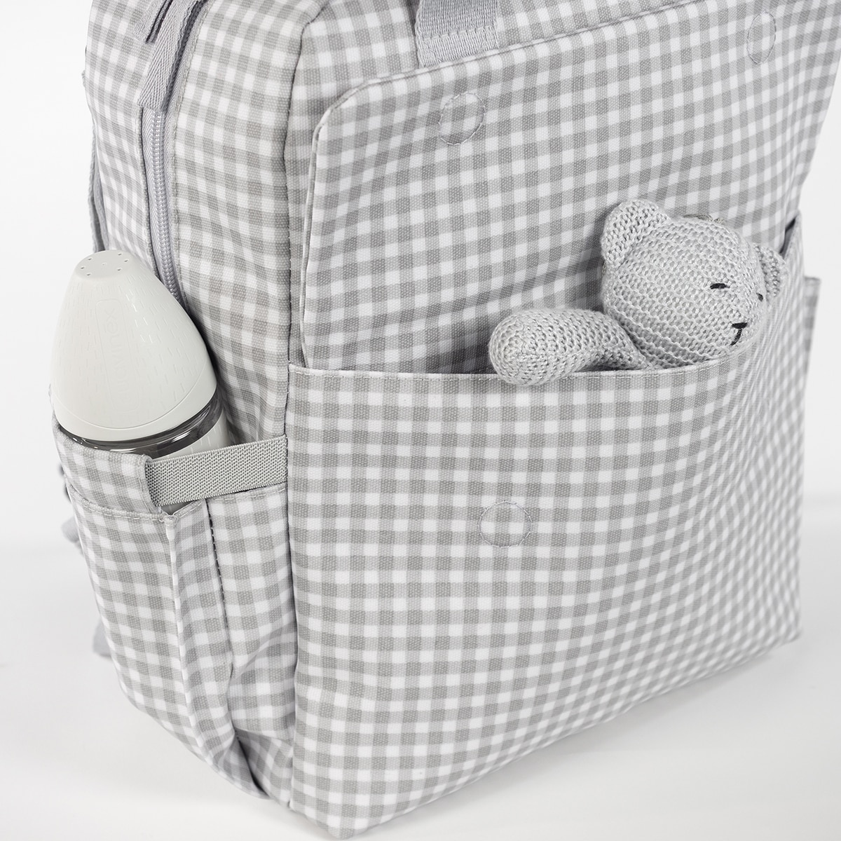 Mochila I Love Vichy Cinzento-5