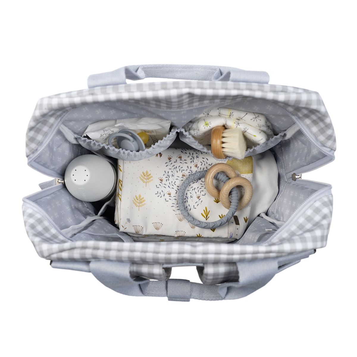 Mochila I Love Vichy Cinzento-9