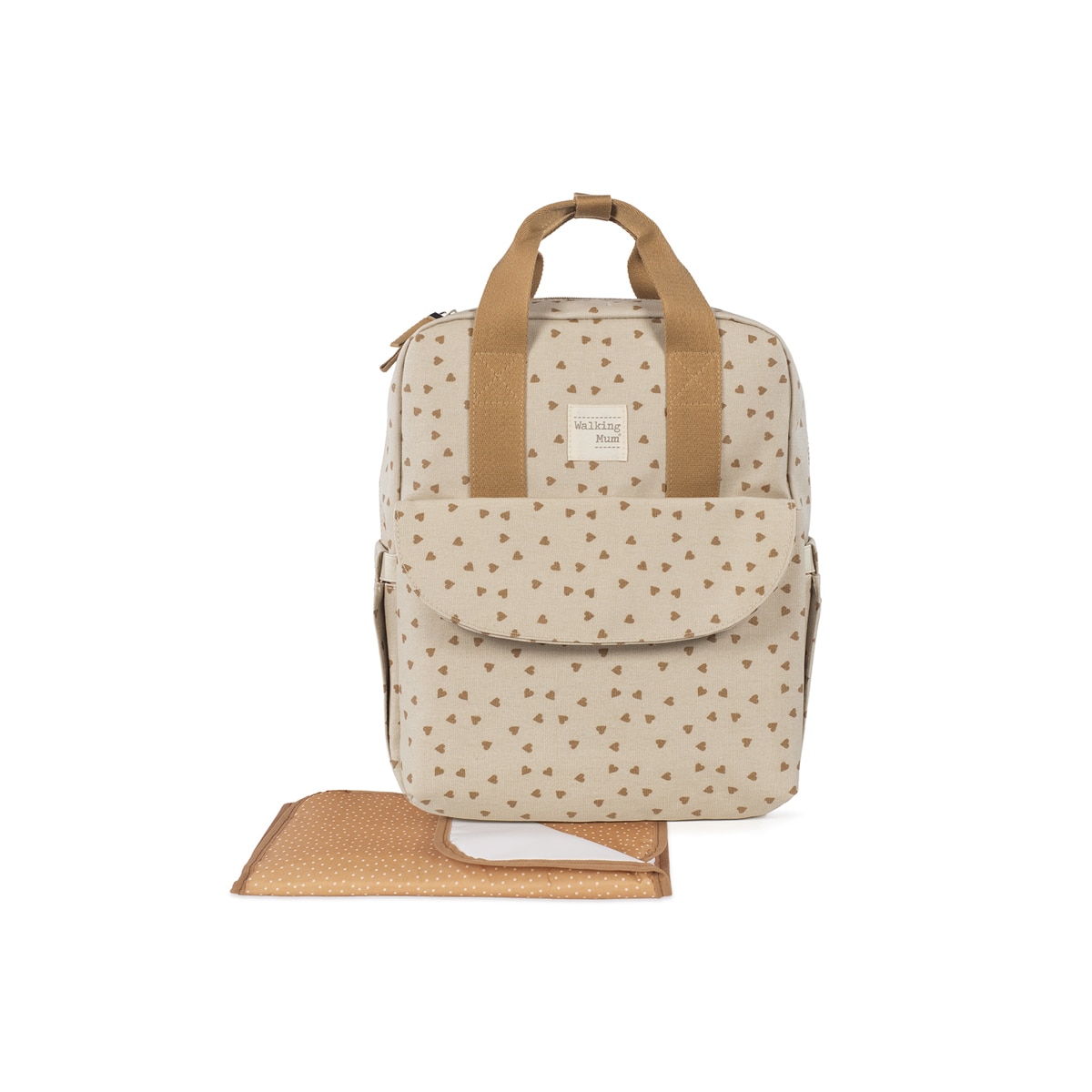 Walking Mum - Mochila Walking Mum Poppy corazones.