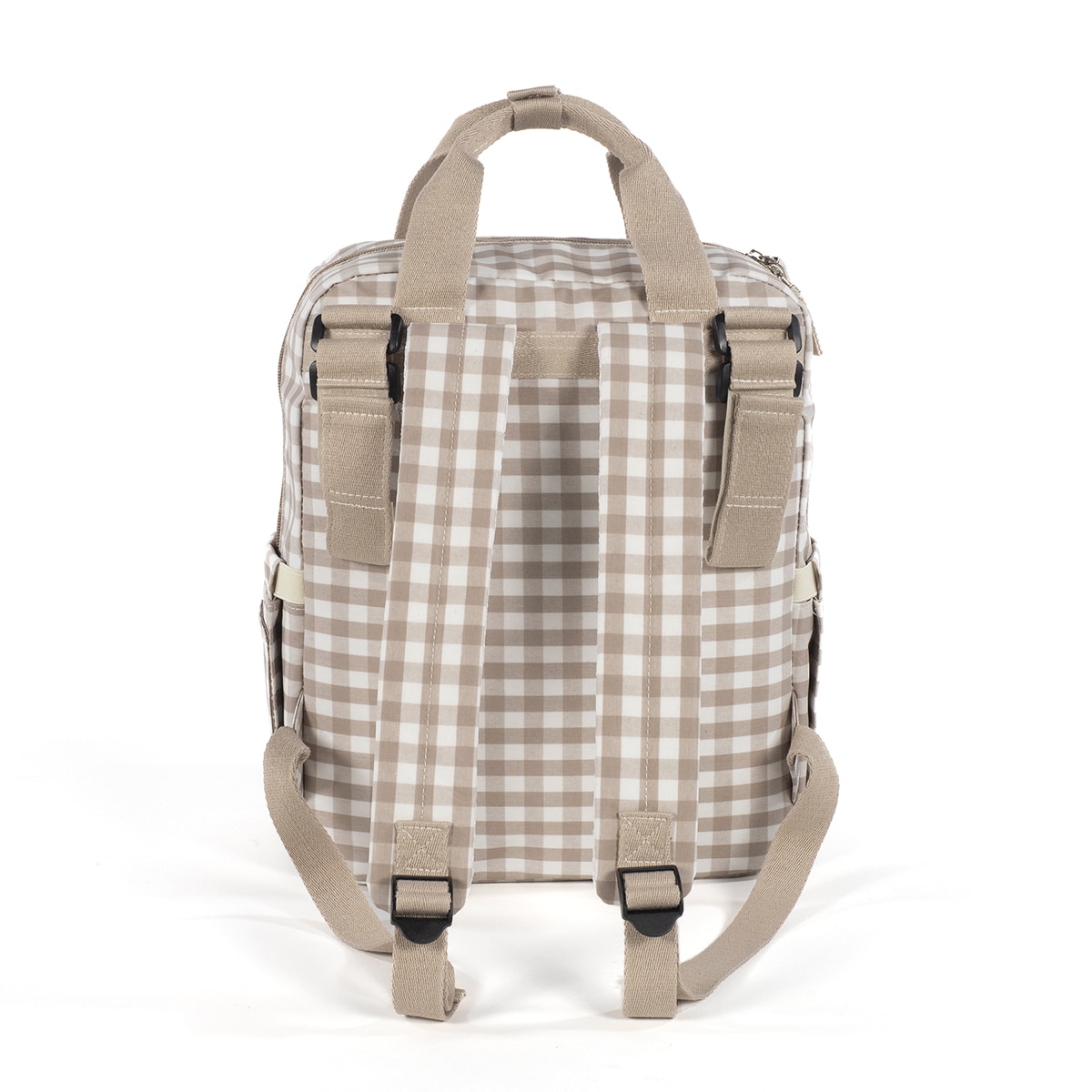 Mochila Walking Mum Caetana Verde Beige-7