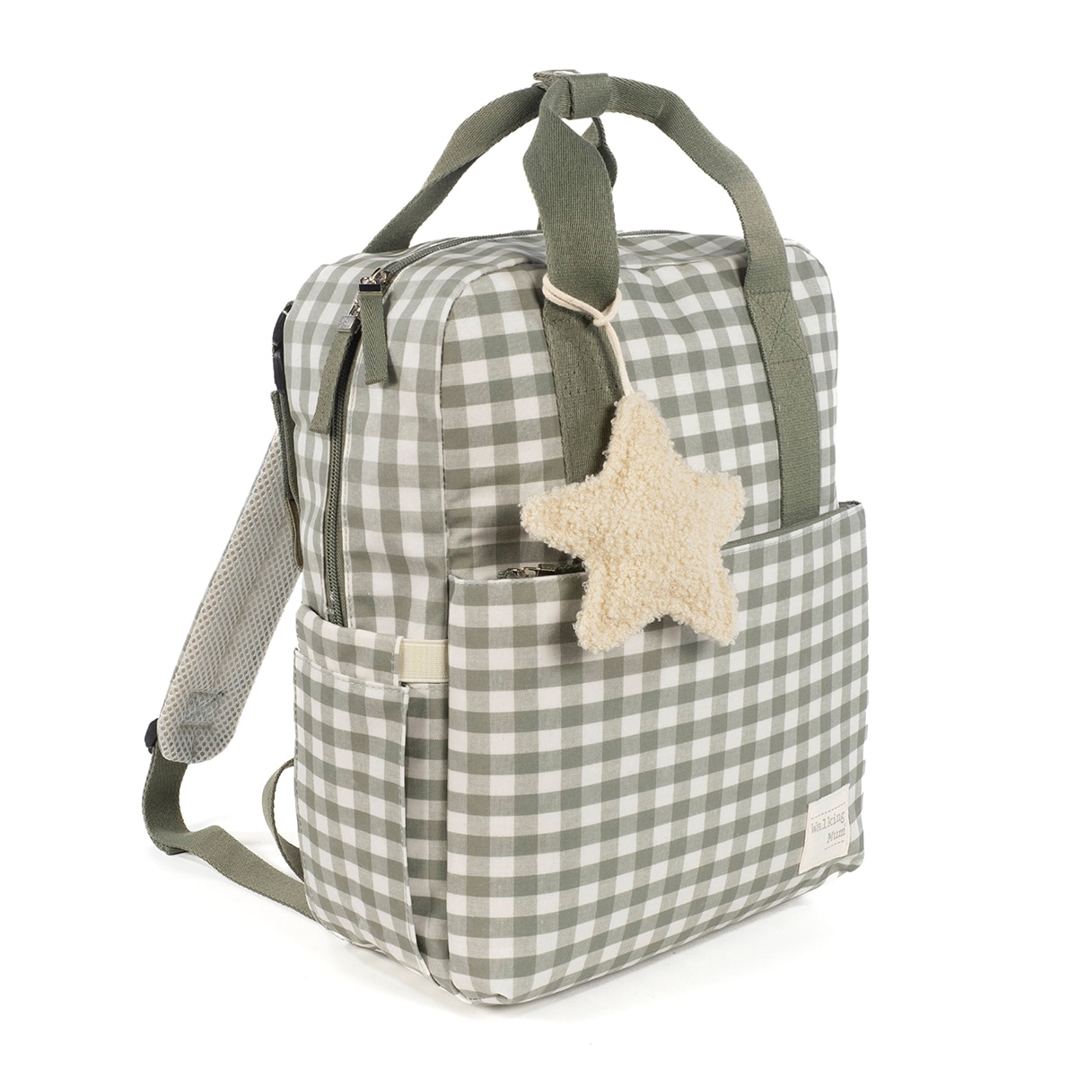 Mochila Walking Mum Caetana - Verde Verde-4