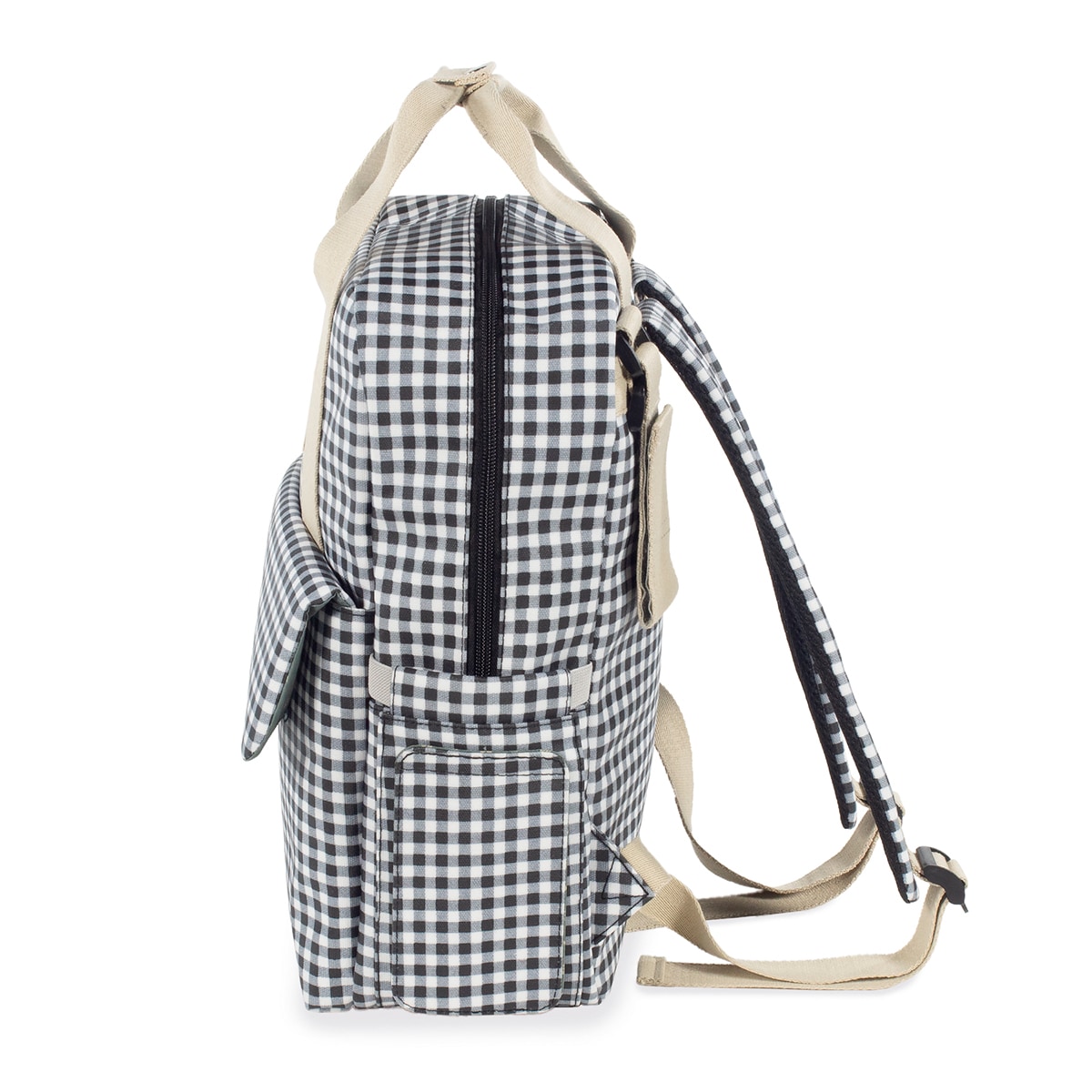 Mochila I Love Vichy Preto-6