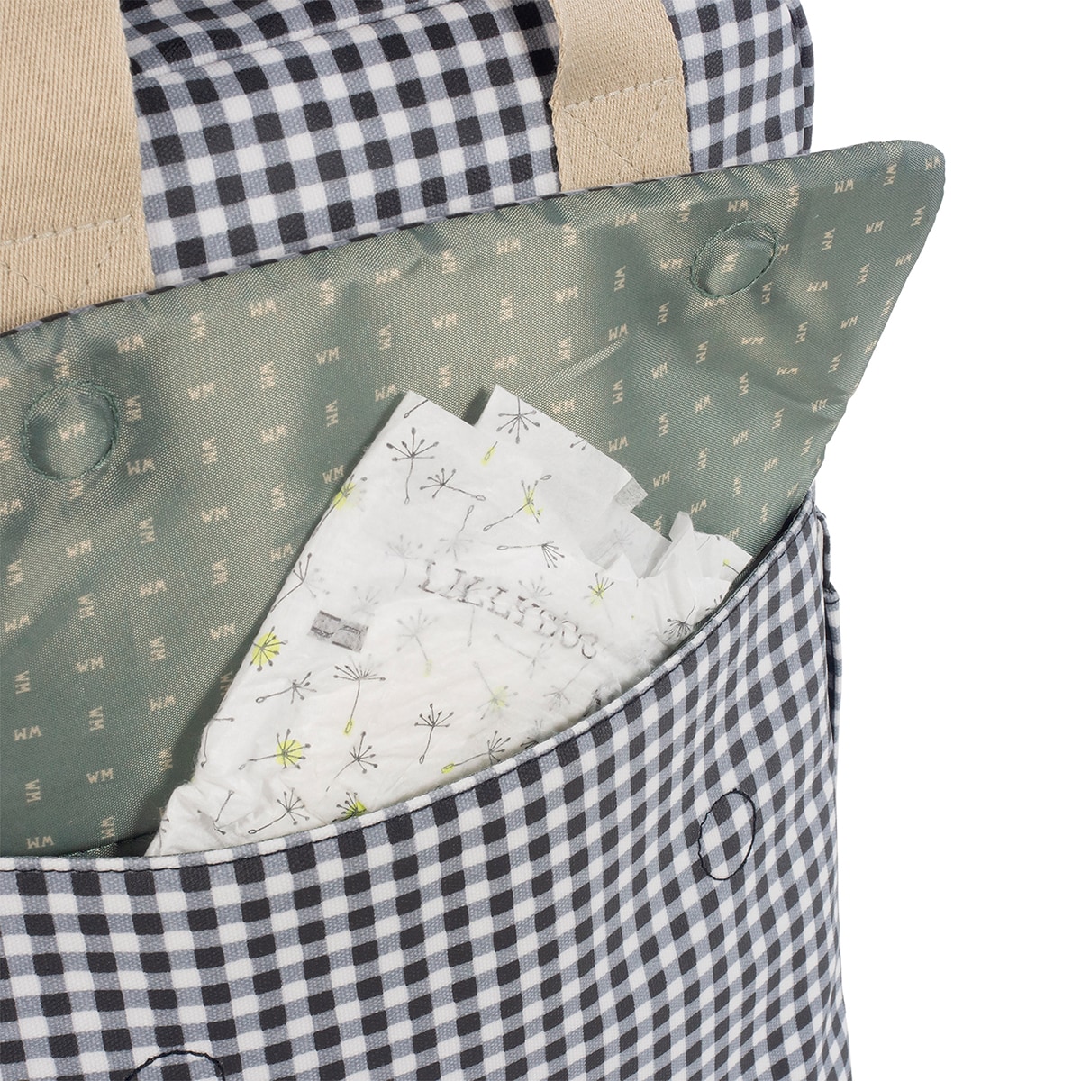 Mochila I Love Vichy Preto-7