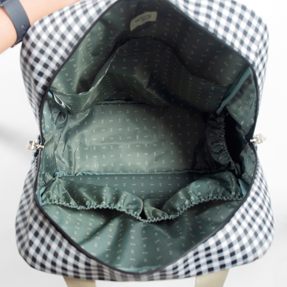 Mochila I Love Vichy Preto-11