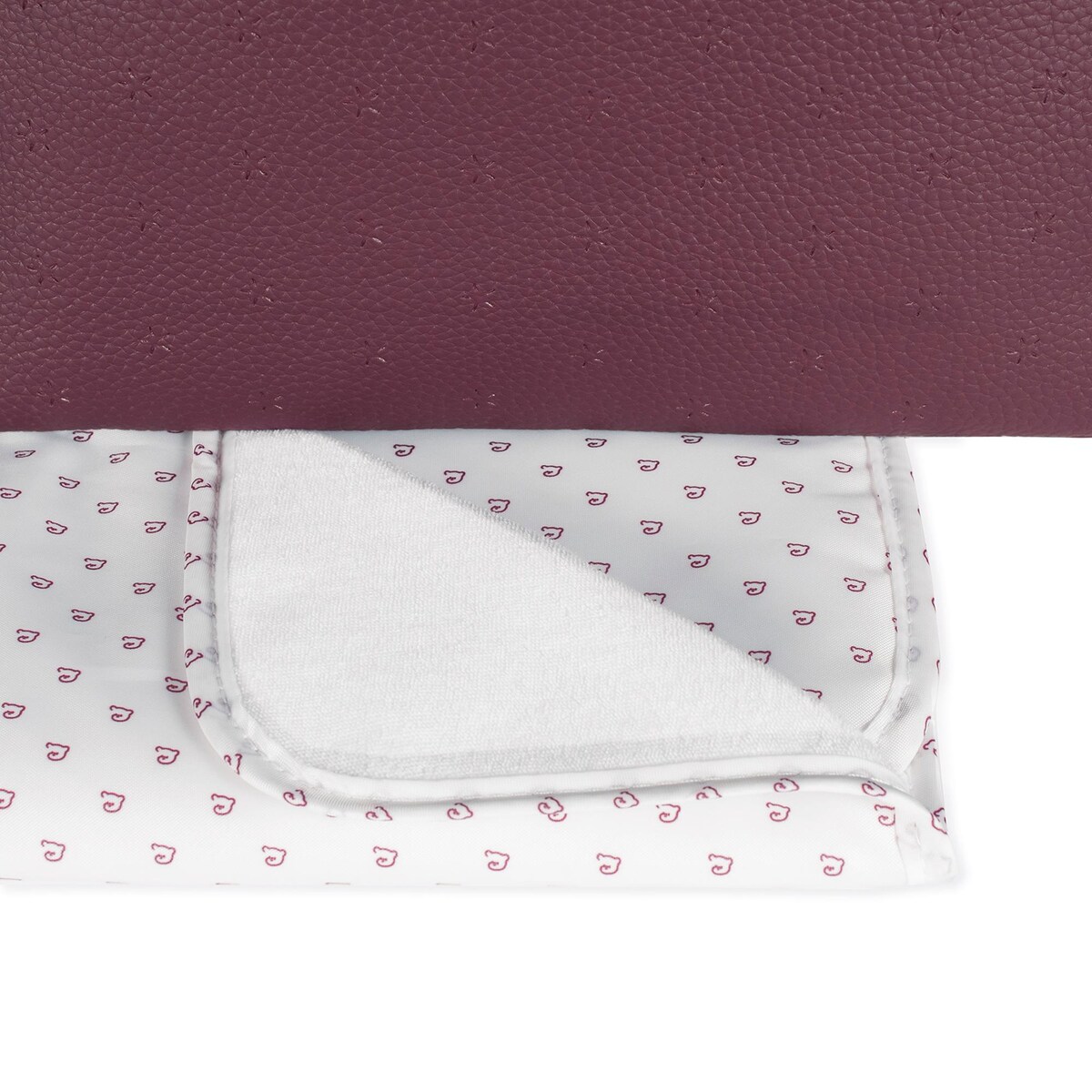 Mochila Paseo Pasito a pasito London Granate-2