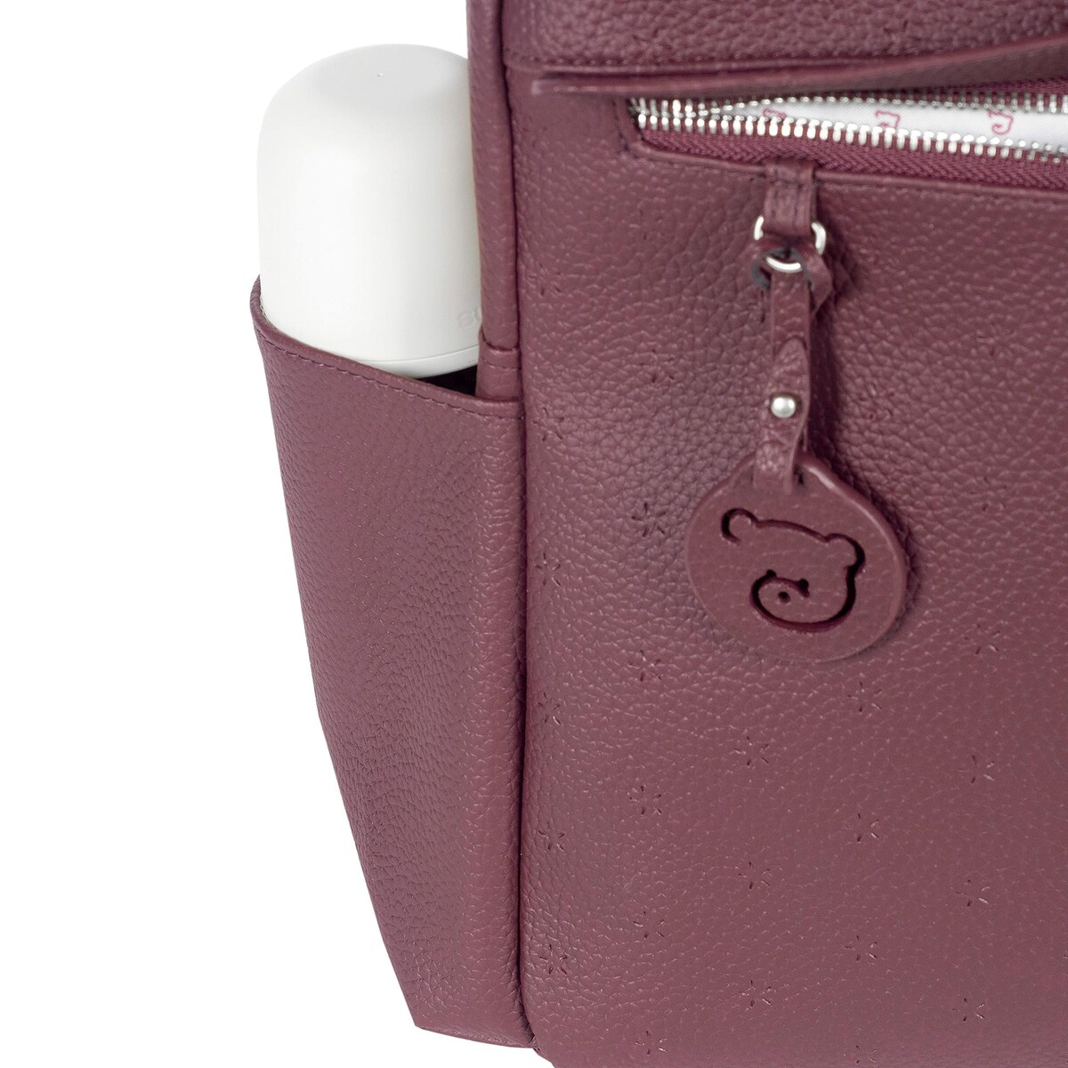 Mochila Paseo Pasito a pasito London Granate-8