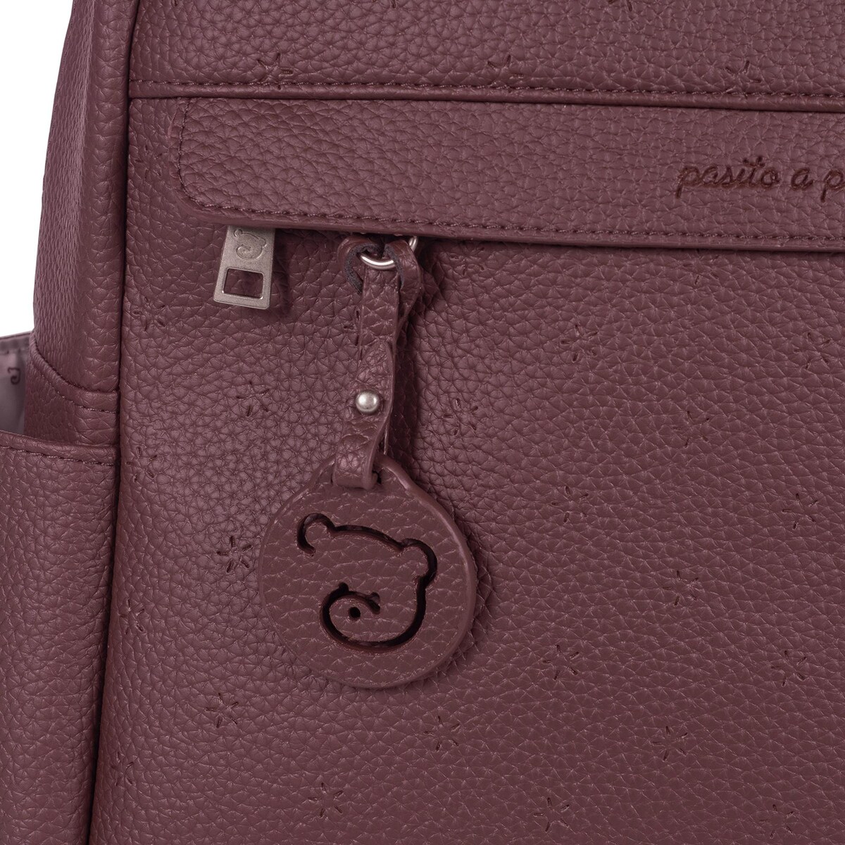 Mochila Paseo Pasito a pasito London Granate-9