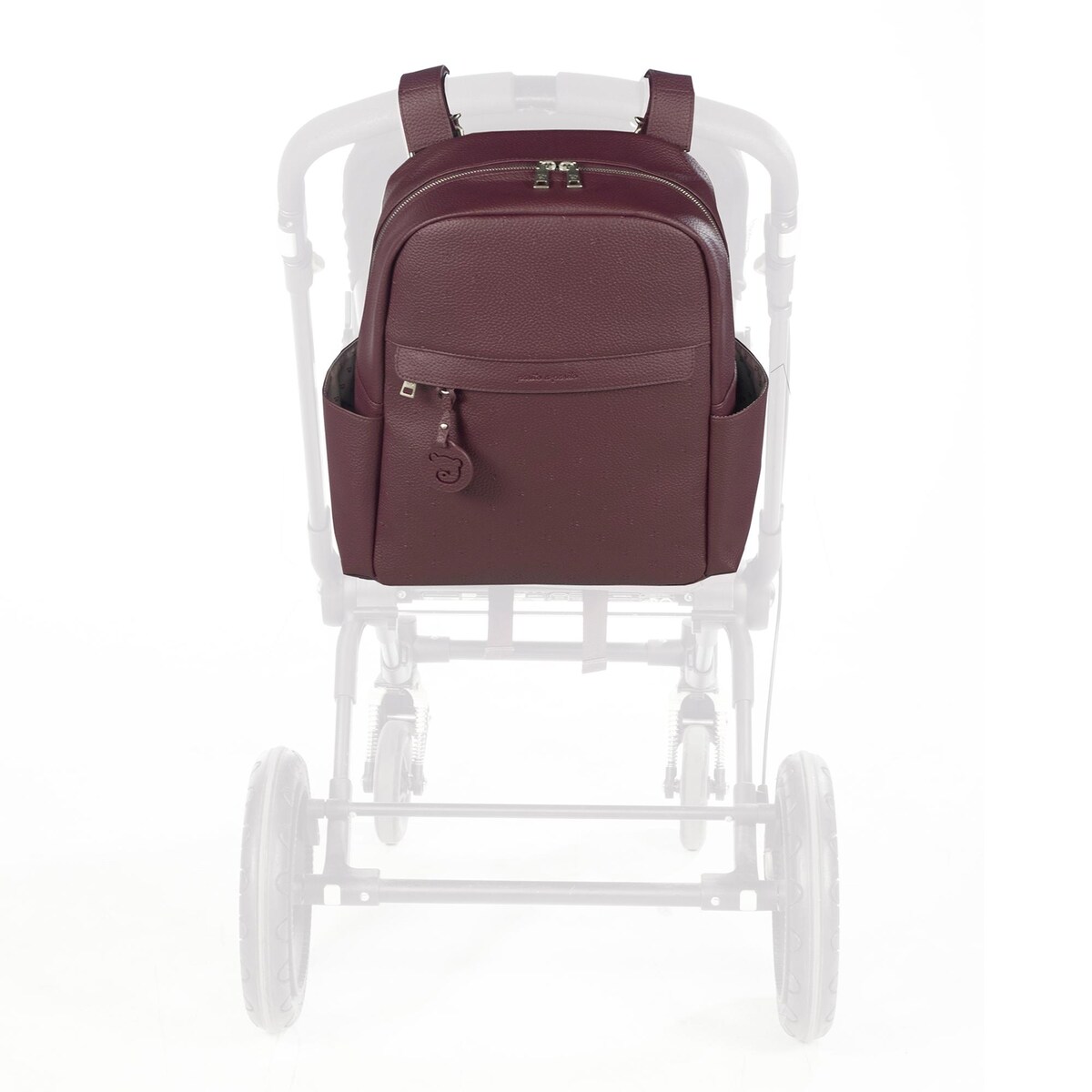 Mochila Paseo Pasito a pasito London Granate-14