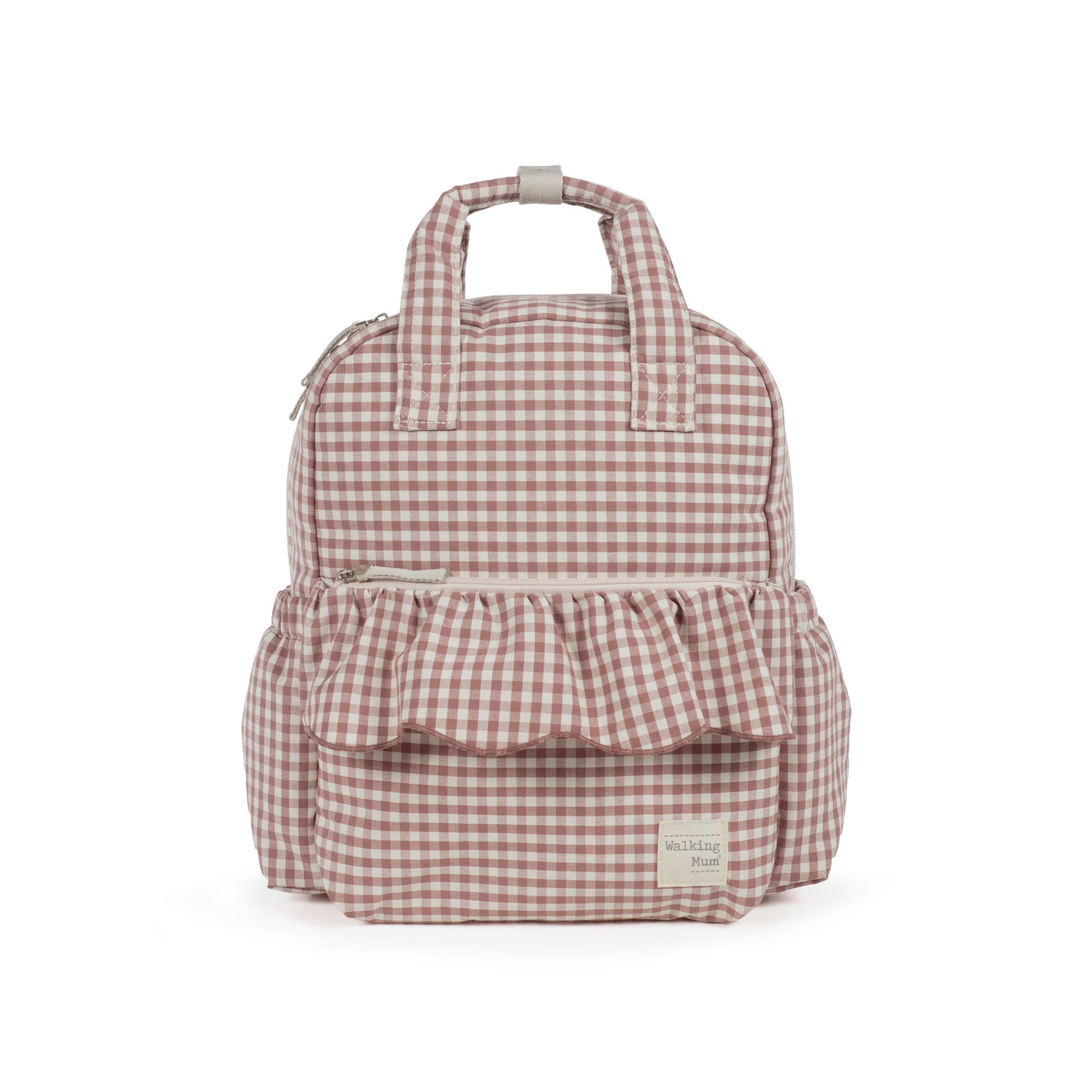 Mochila Praliné Vichy Moka - Teja Teja-2