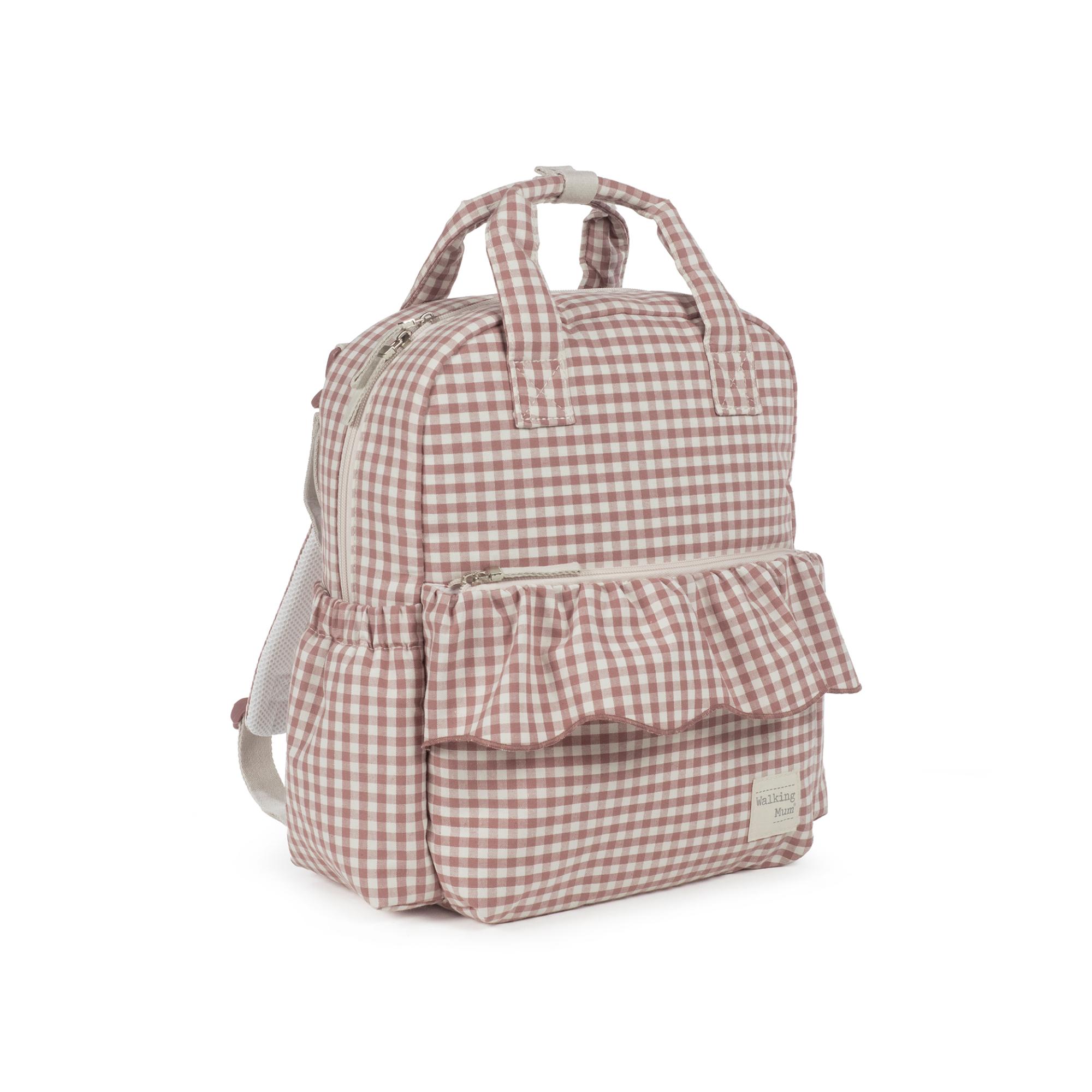 Mochila Praliné Vichy Moka - Teja Teja-3