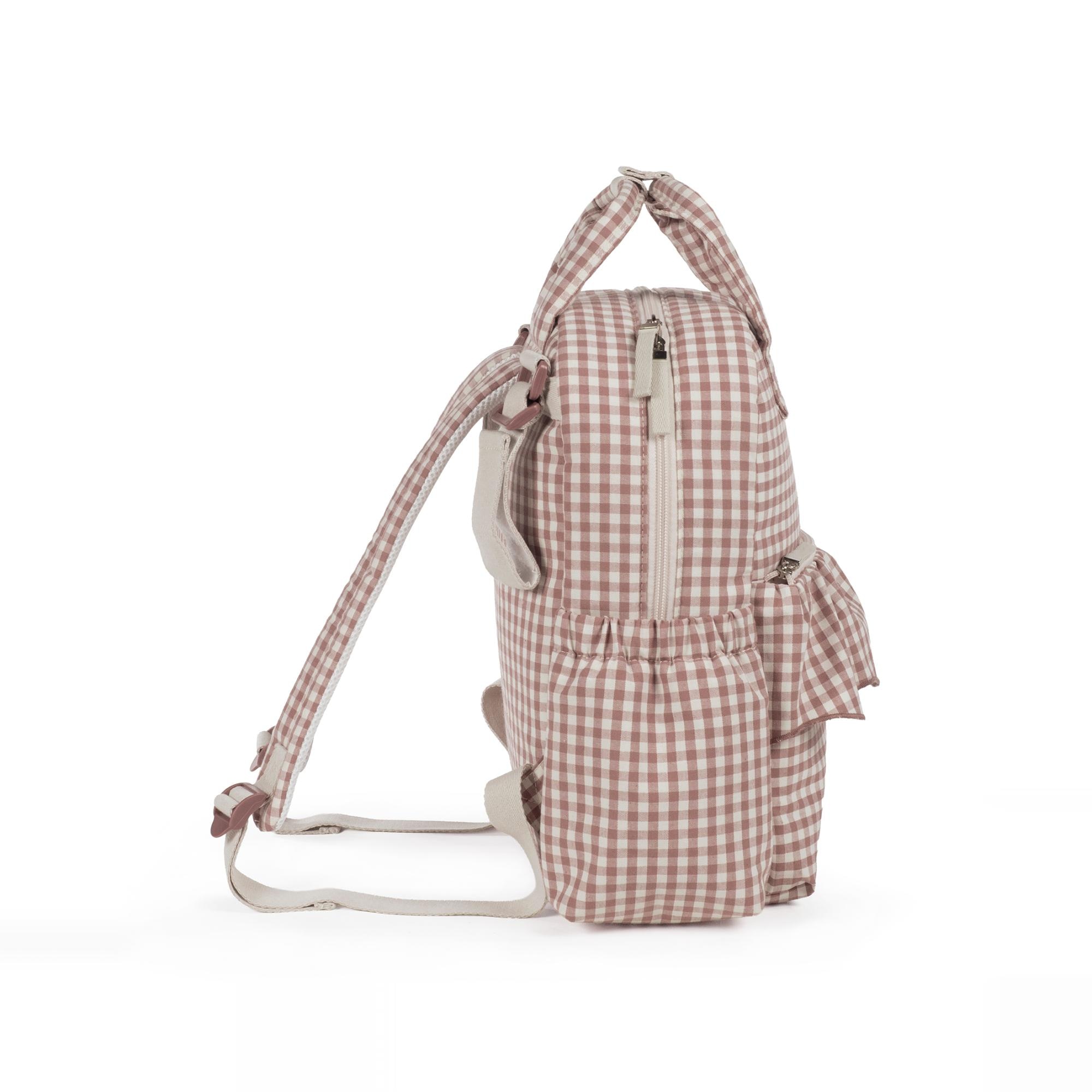 Mochila Praliné Vichy Moka - Teja Teja-4