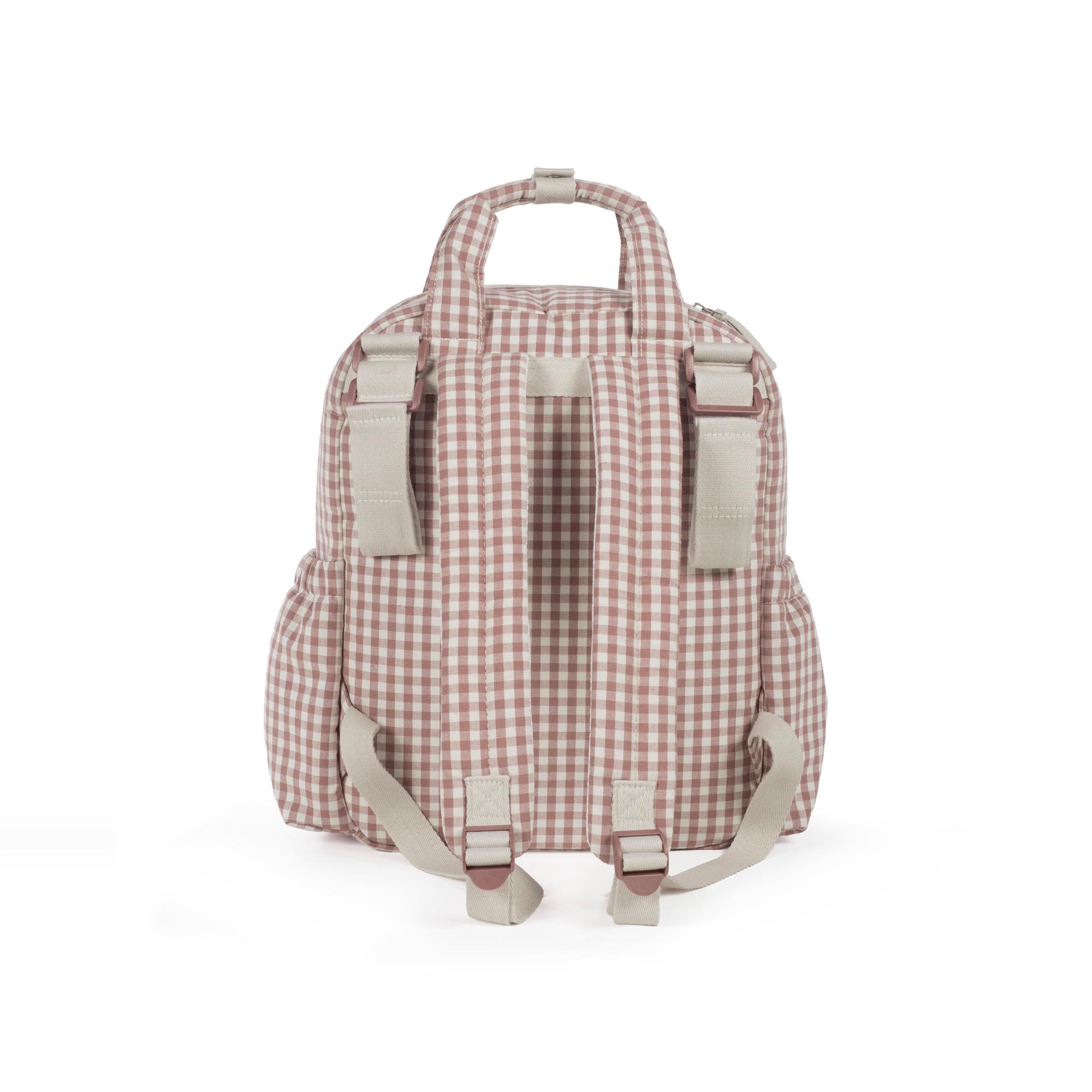 Mochila Praliné Vichy Moka - Teja Teja-5