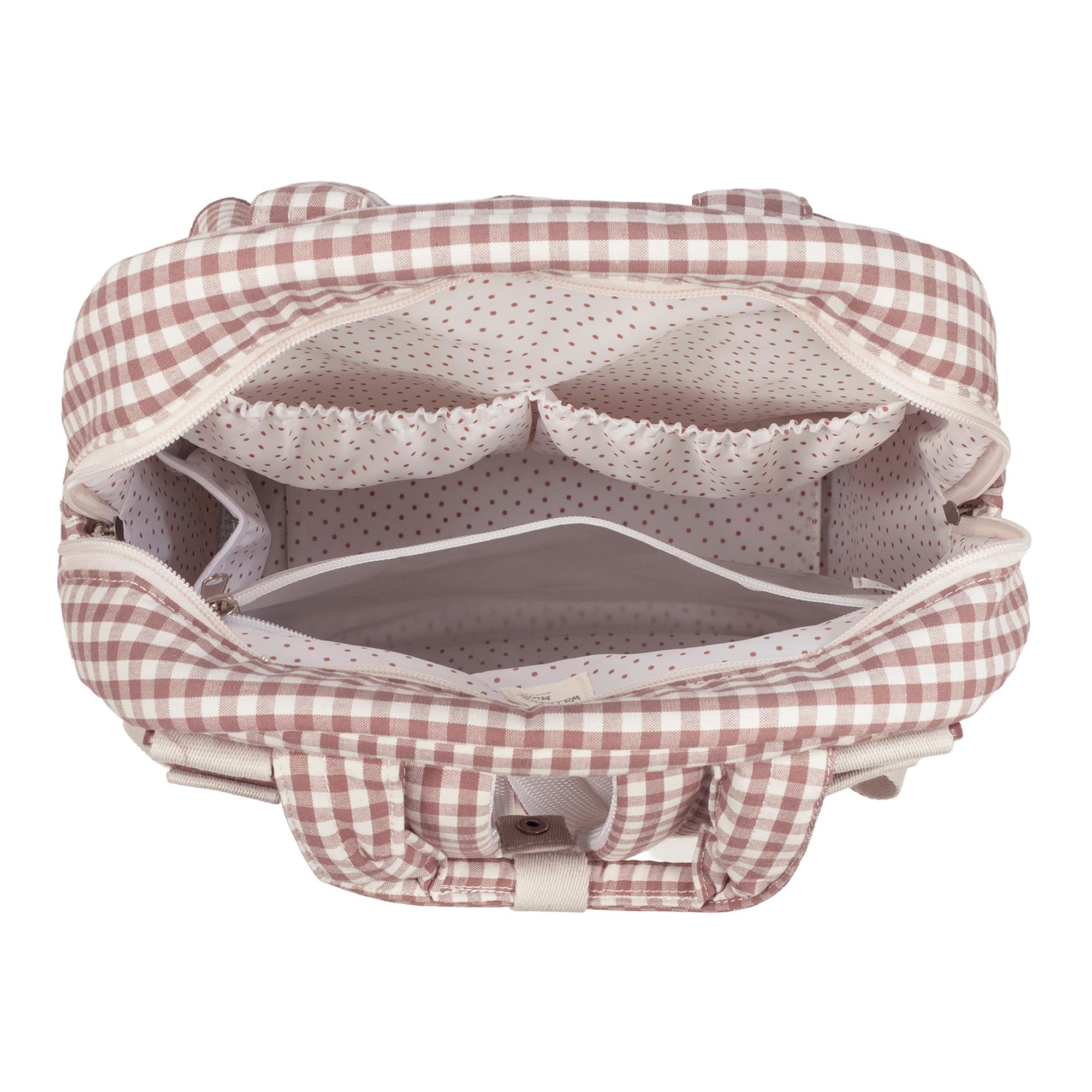 Mochila Praliné Vichy Moka - Teja Teja-8